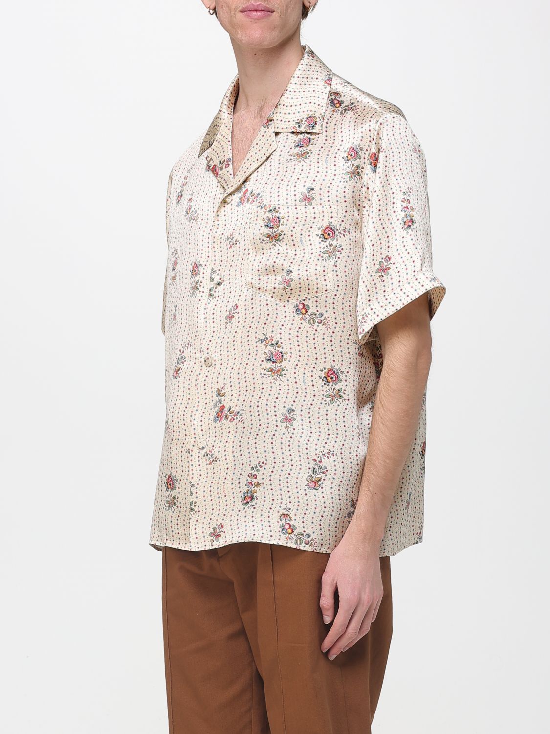 Valentino Valentino Shirt Men Butter Size US L / EU 52-54 / 3 - 4 Thumbnail