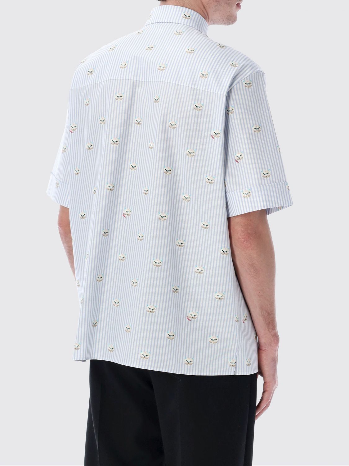 Valentino Valentino Shirt Men Sky Blue Size US M / EU 48-50 / 2 - 2 Thumbnail