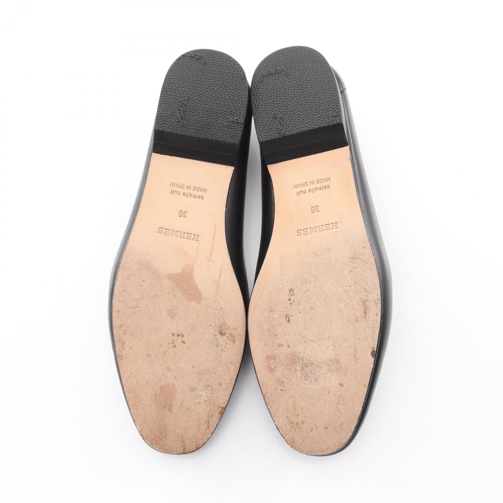 Hermes Hermes Hermes Leather Pumps Leather Shoes DUTY FREE for USA Size ONE SIZE - 4 Thumbnail