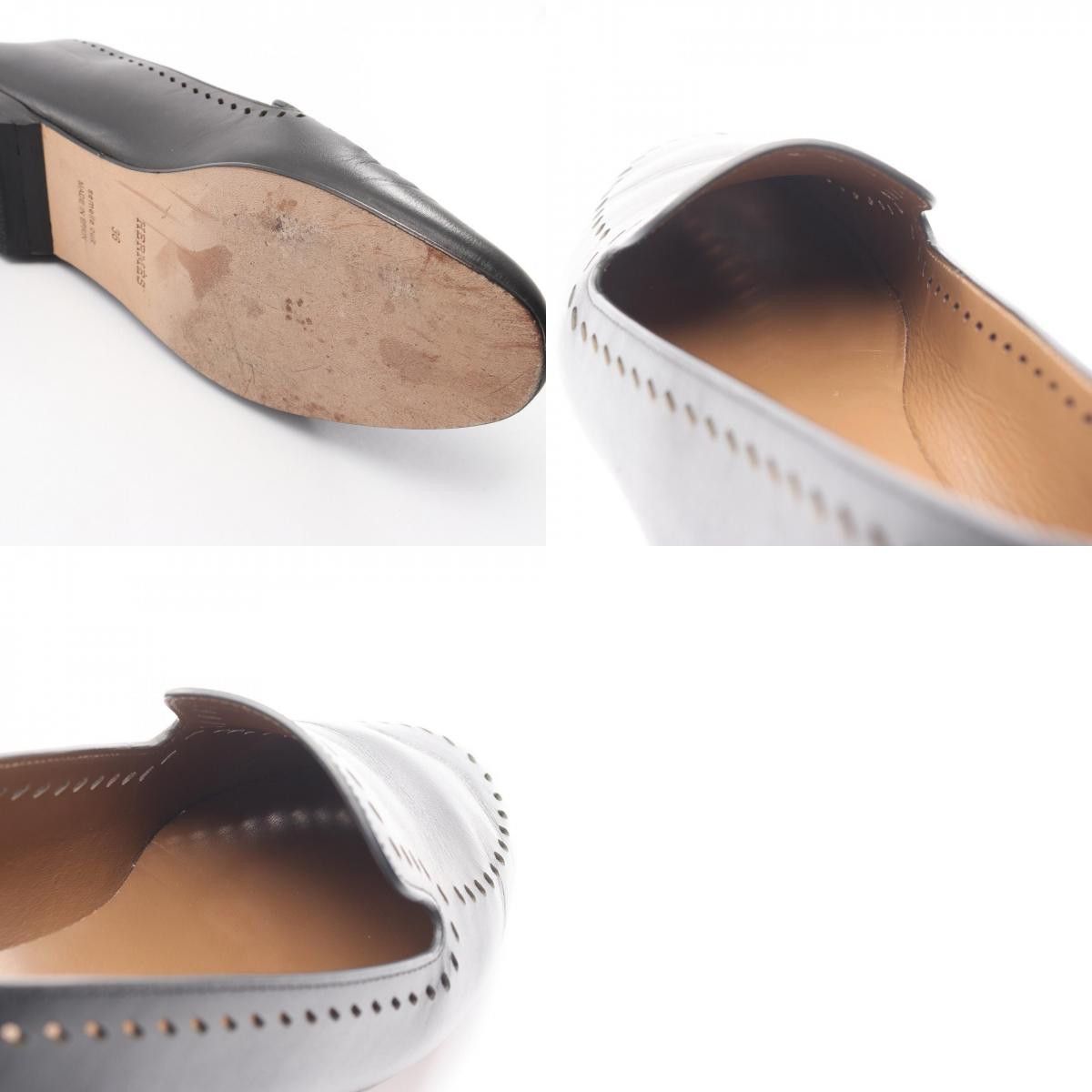 Hermes Hermes Hermes Leather Pumps Leather Shoes DUTY FREE for USA Size ONE SIZE - 10 Thumbnail