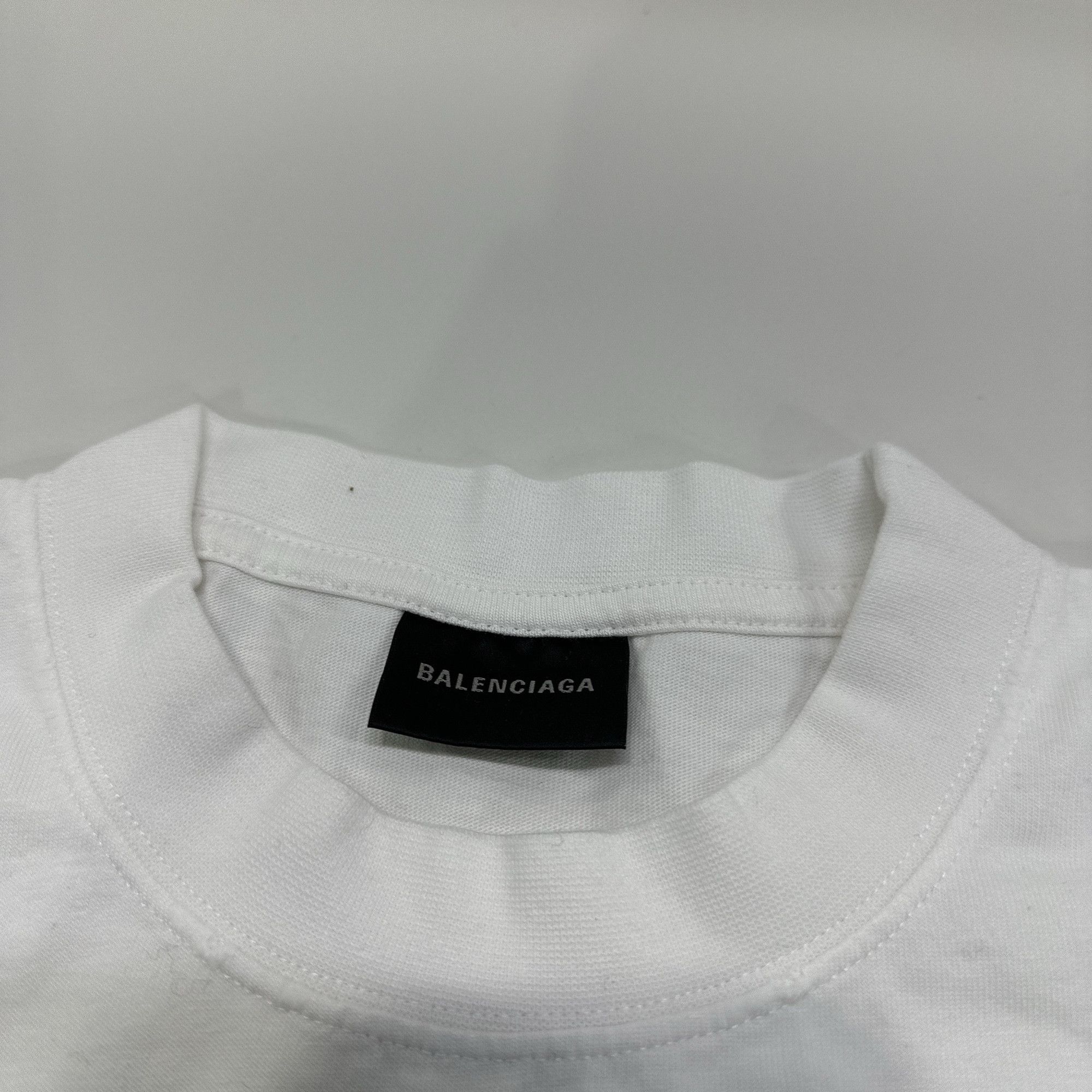 Balenciaga Balenciaga Logo Print T-Shirt XS Size US XS / EU 42 / 0 - 4 Thumbnail