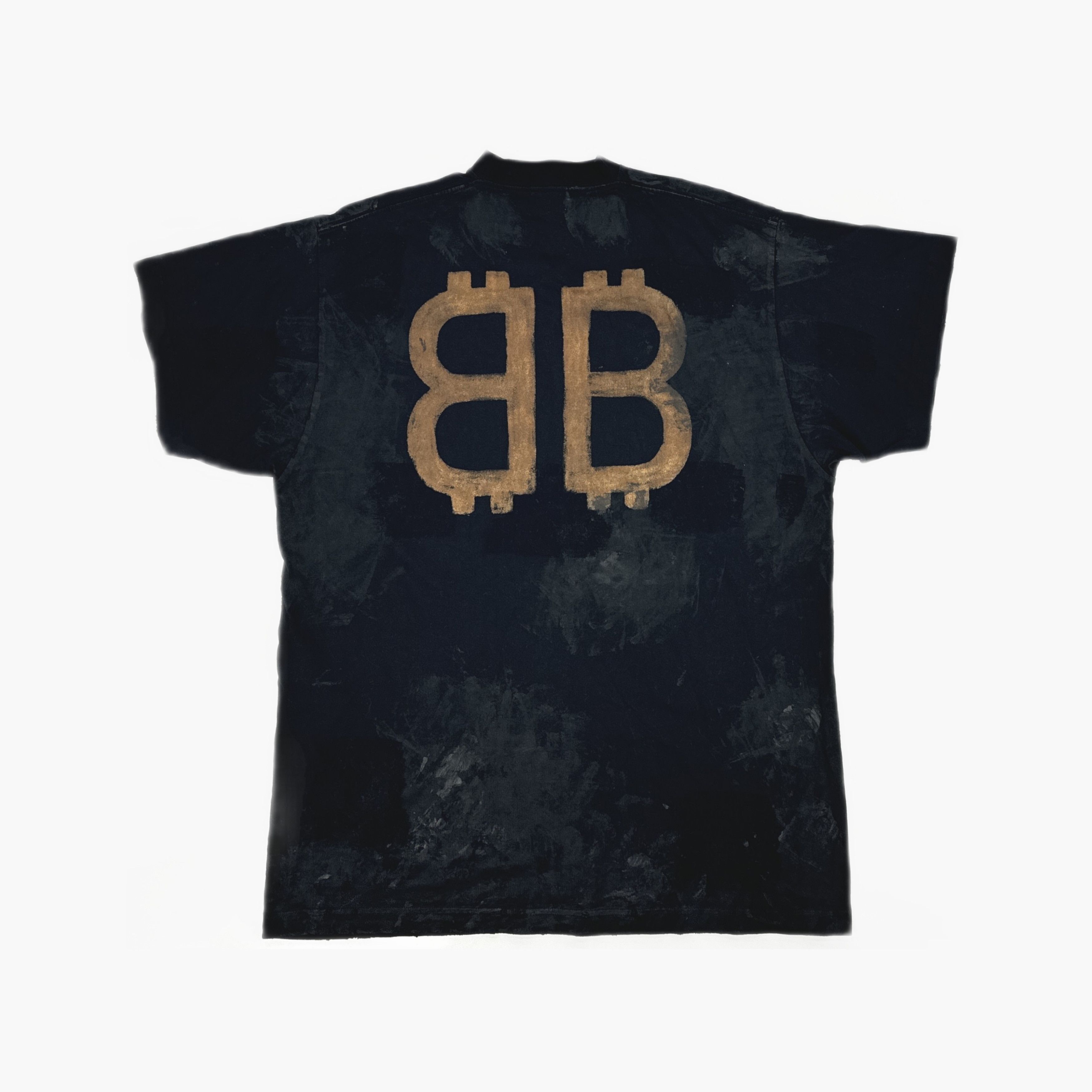 Balenciaga Balenciaga Bitcoin Graphic Distressed T-Shirt Size 1 Size US S / EU 44-46 / 1 - 3 Thumbnail