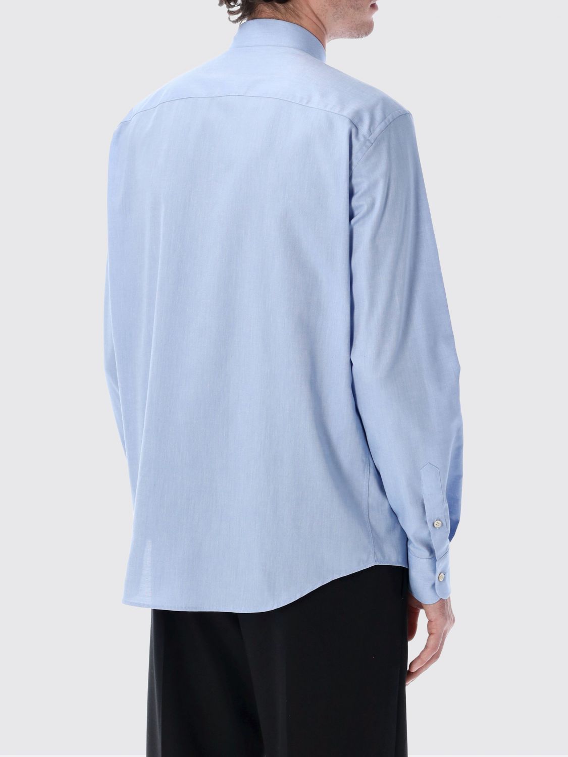 Valentino Valentino Shirt Men Sky Blue Size US XXS / EU 40 - 2 Thumbnail