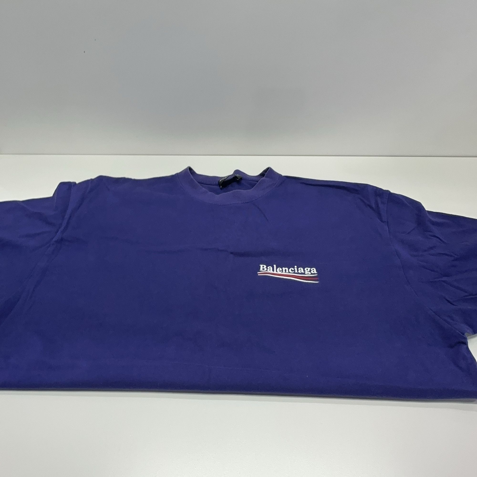 Balenciaga Balenciaga Political Campaign Logo T-Shirt L Size US L / EU 52-54 / 3 - 14 Thumbnail