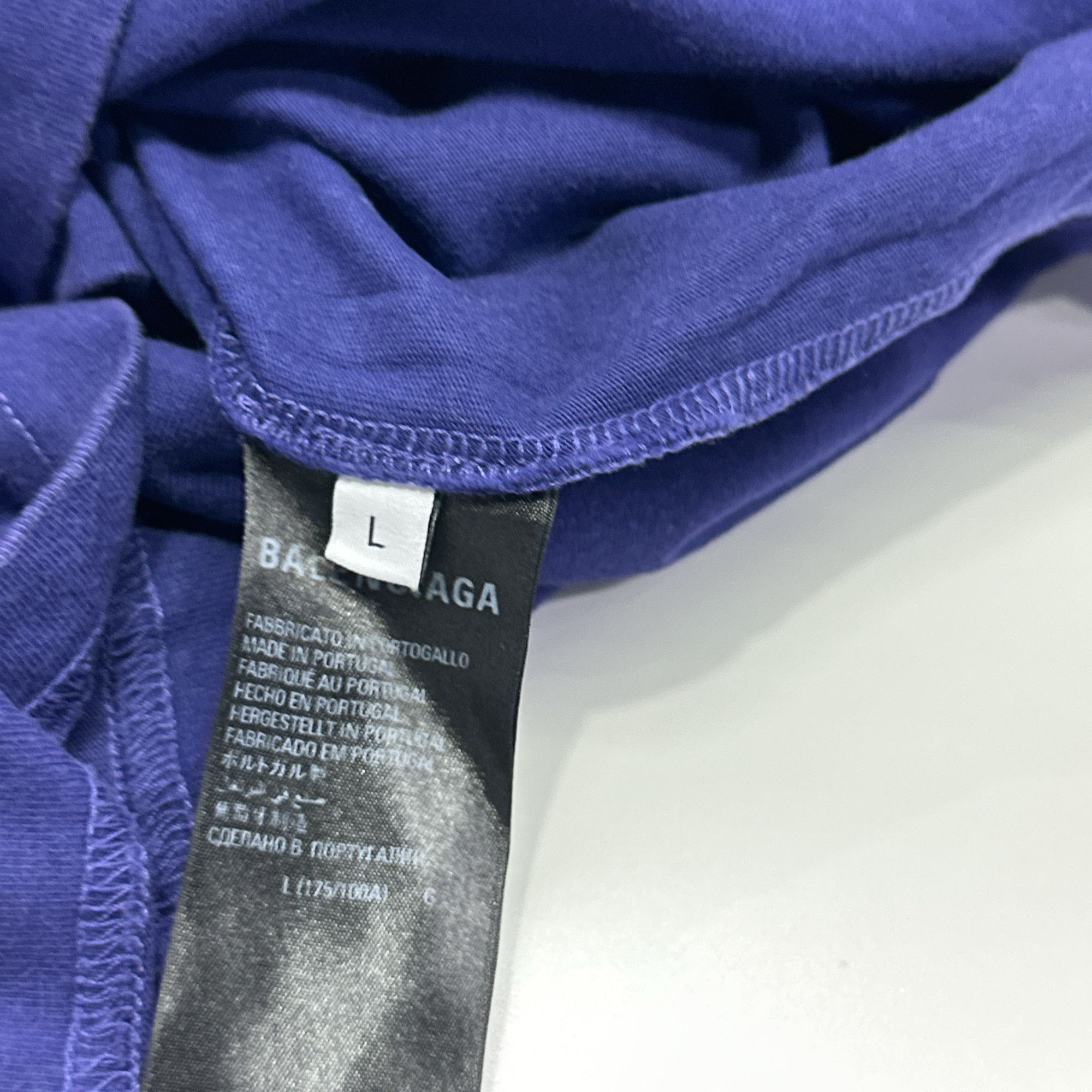 Balenciaga Balenciaga Political Campaign Logo T-Shirt L Size US L / EU 52-54 / 3 - 7 Thumbnail