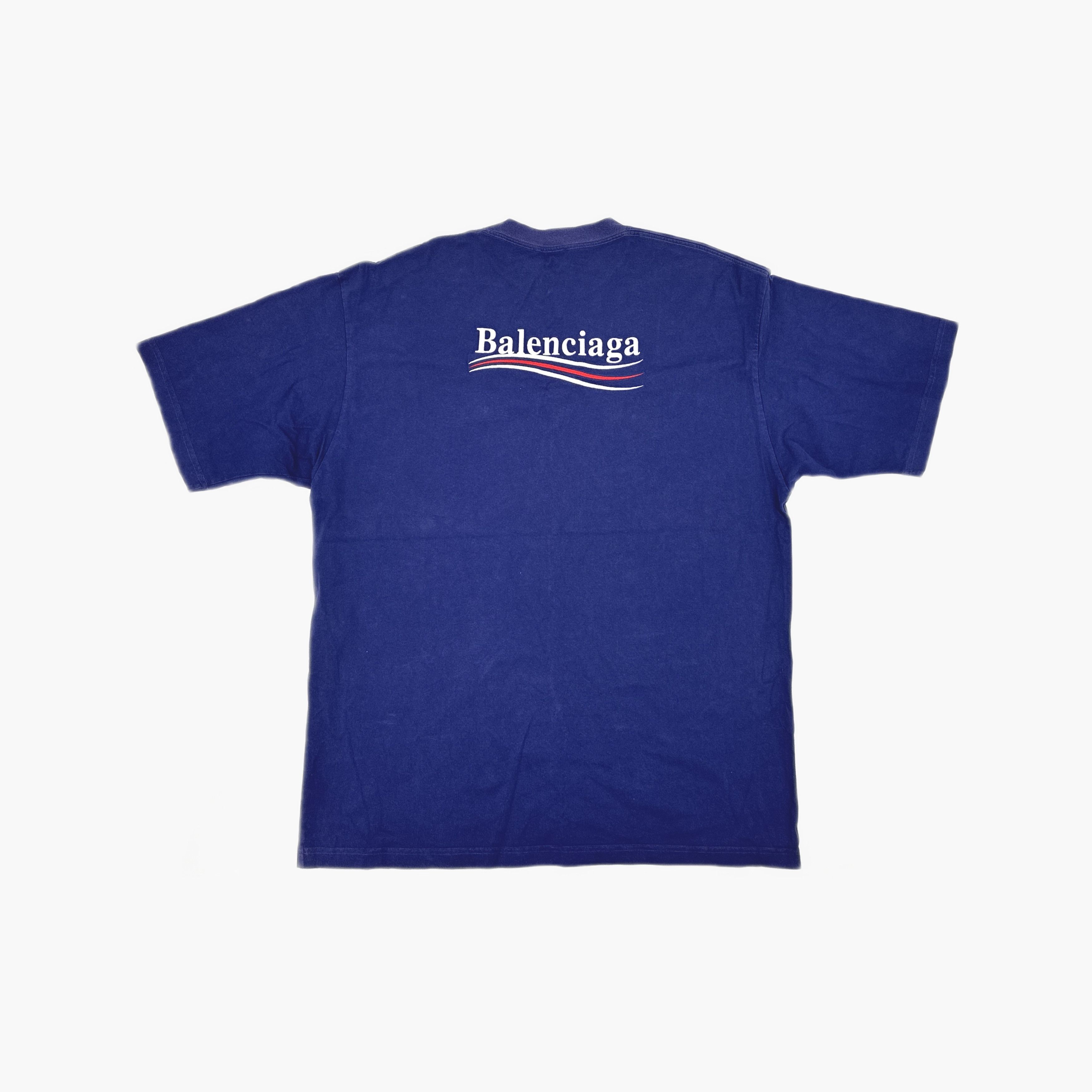 Balenciaga Balenciaga Political Campaign Logo T-Shirt L Size US L / EU 52-54 / 3 - 3 Thumbnail