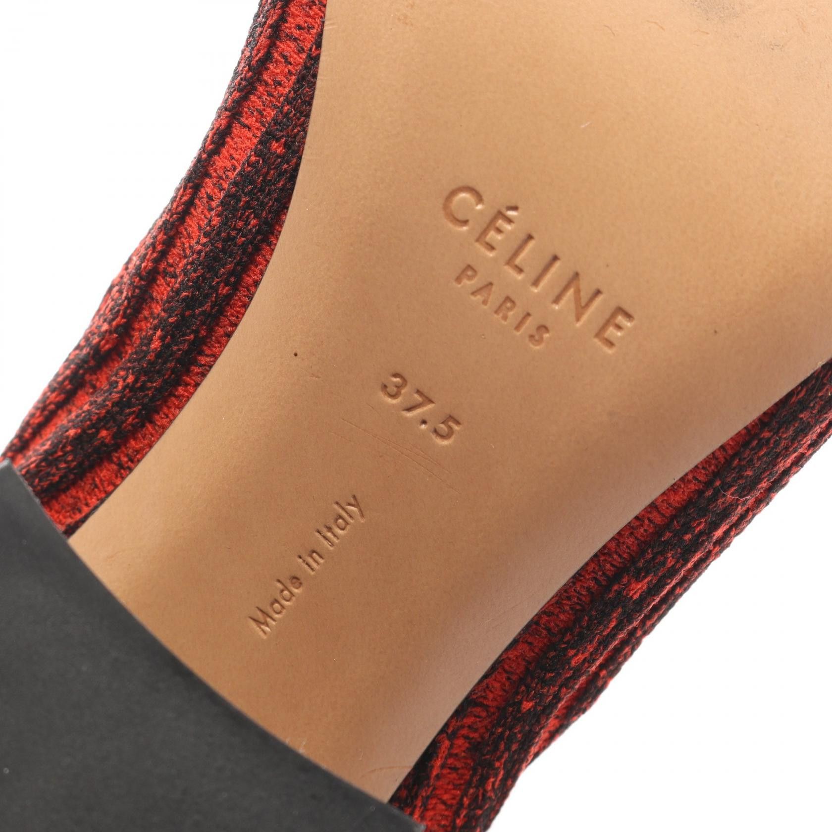Celine Celine CELINE Ballerina Fabric Boots Textile Shoes DUTY FREE for USA Size ONE SIZE - 5 Thumbnail