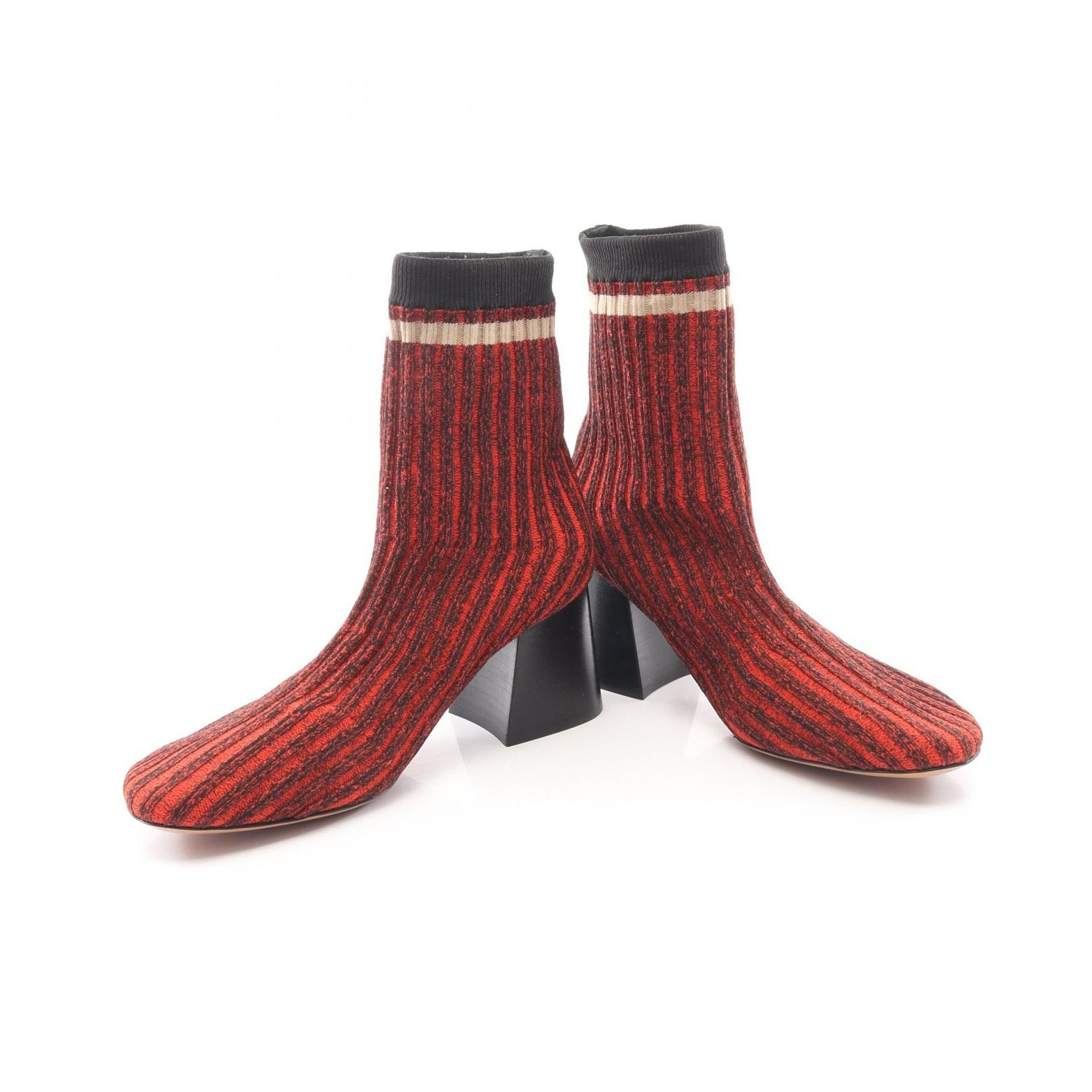 Celine Celine CELINE Ballerina Fabric Boots Textile Shoes DUTY FREE for USA Size ONE SIZE - 3 Thumbnail