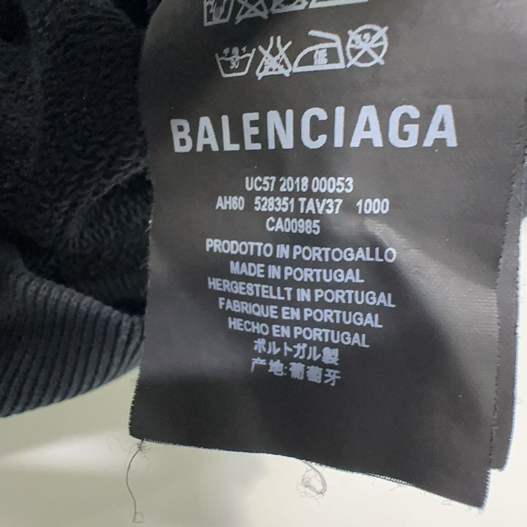 Balenciaga Balenciaga Back Logo Hoodie Size XS Size XS / US 0-2 / IT 36-38 - 6 Thumbnail