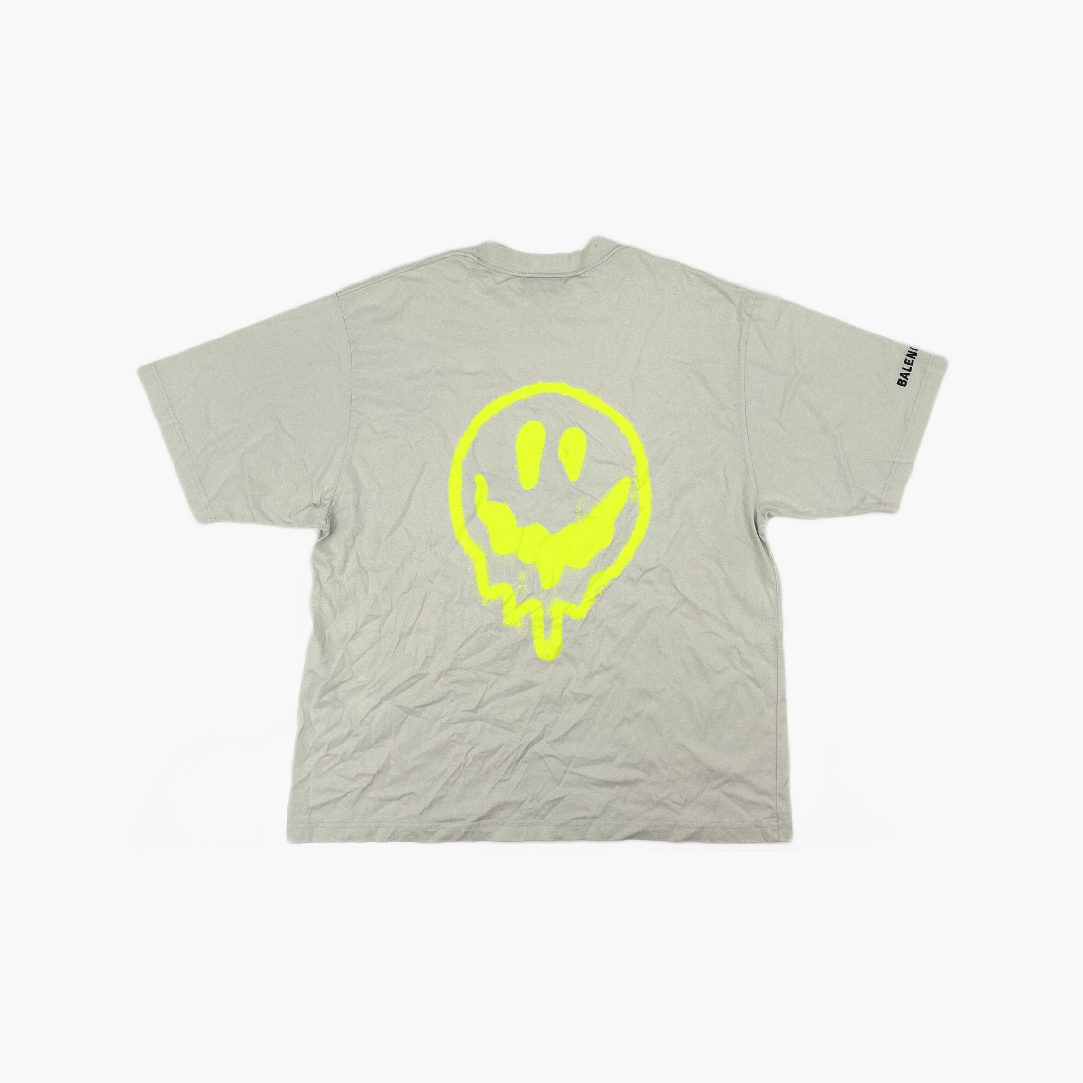 Balenciaga Balenciaga Alien Smiley Graphic T-Shirt Size L Size US L / EU 52-54 / 3 - 3 Thumbnail