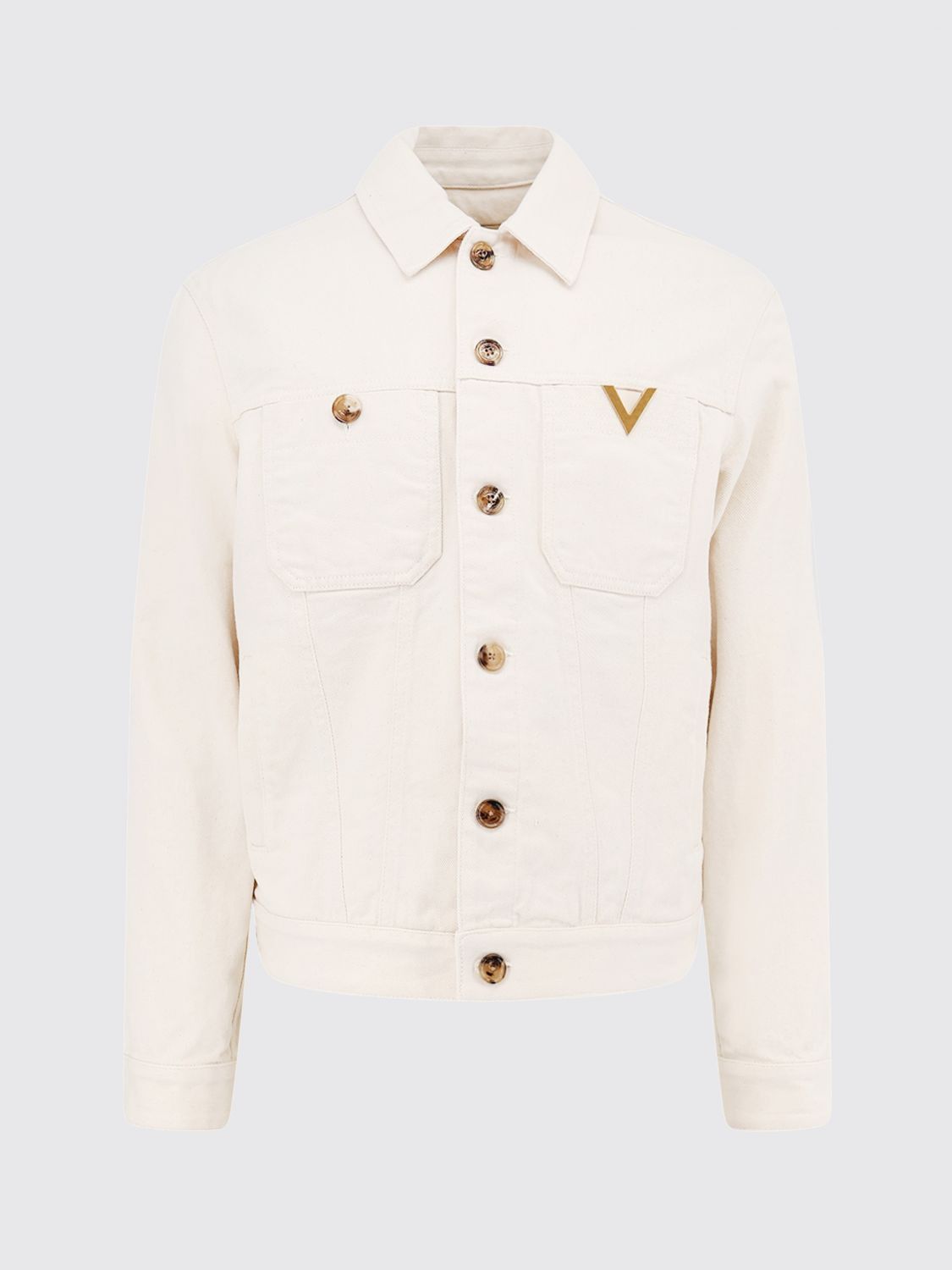 Valentino Valentino Jacket Men Ivory Size US M / EU 48-50 / 2 - 2 Thumbnail