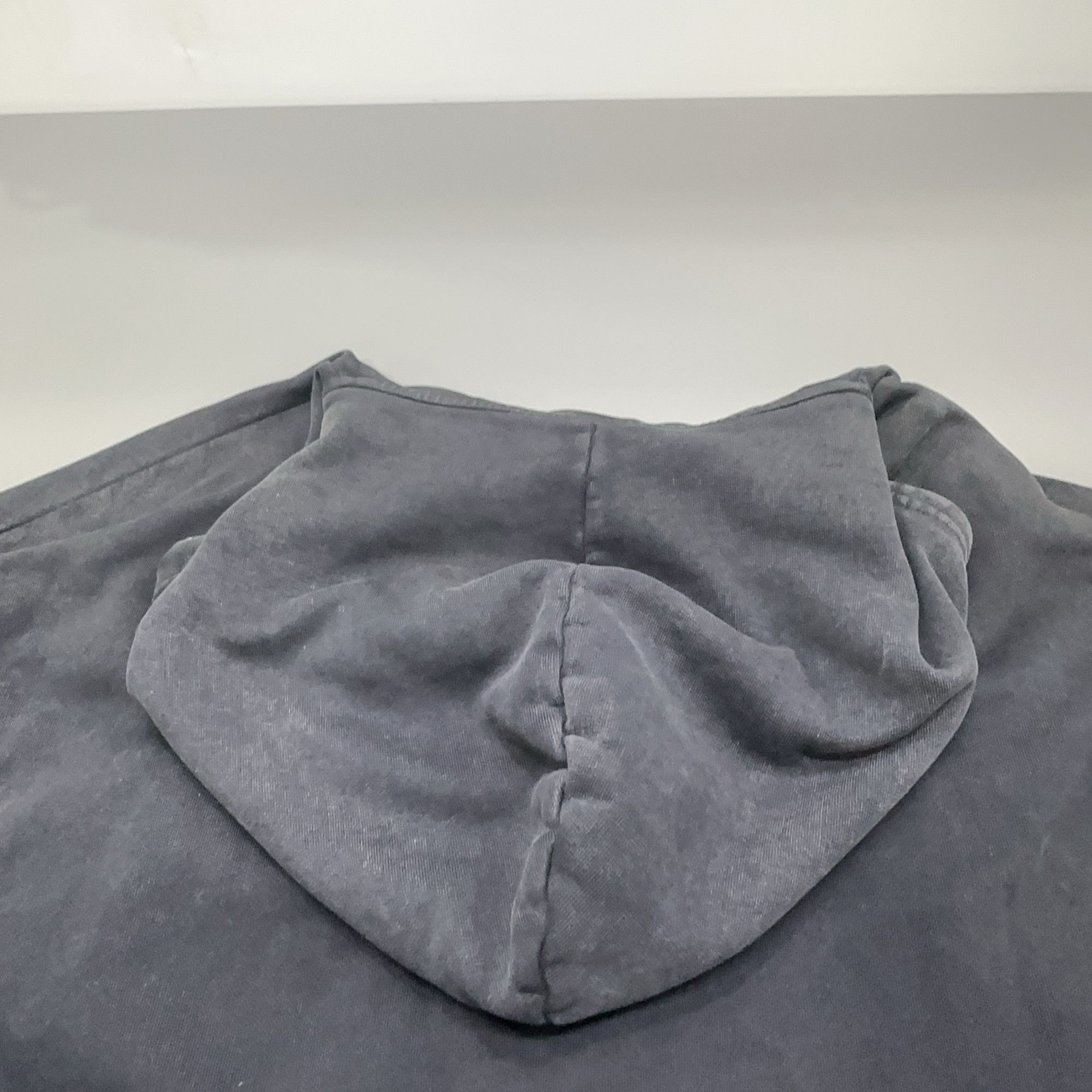 Balenciaga Balenciaga Logo Distressed Hoodie Size M Size US M / EU 48-50 / 2 - 10 Thumbnail