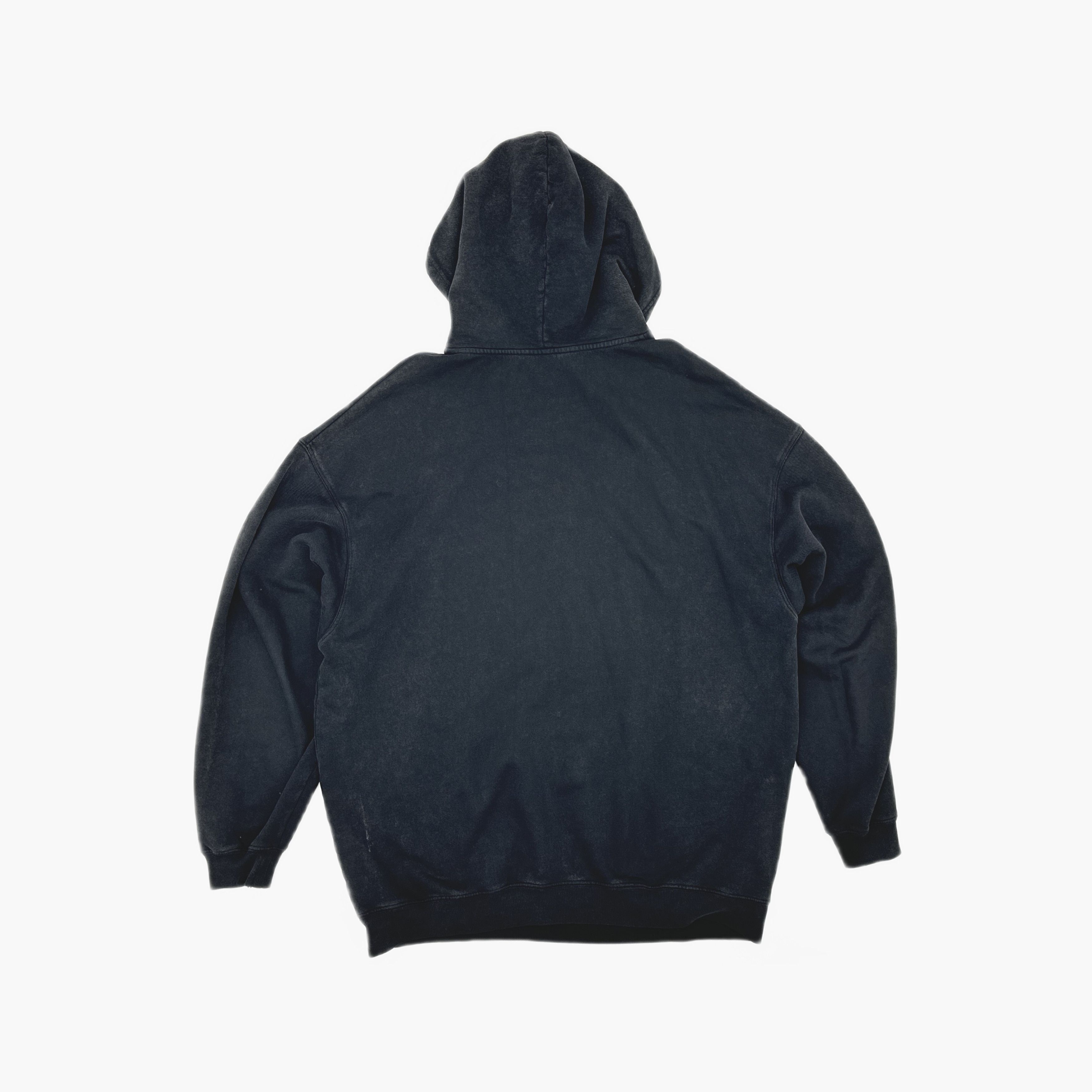 Balenciaga Balenciaga Logo Distressed Hoodie Size M Size US M / EU 48-50 / 2 - 3 Thumbnail