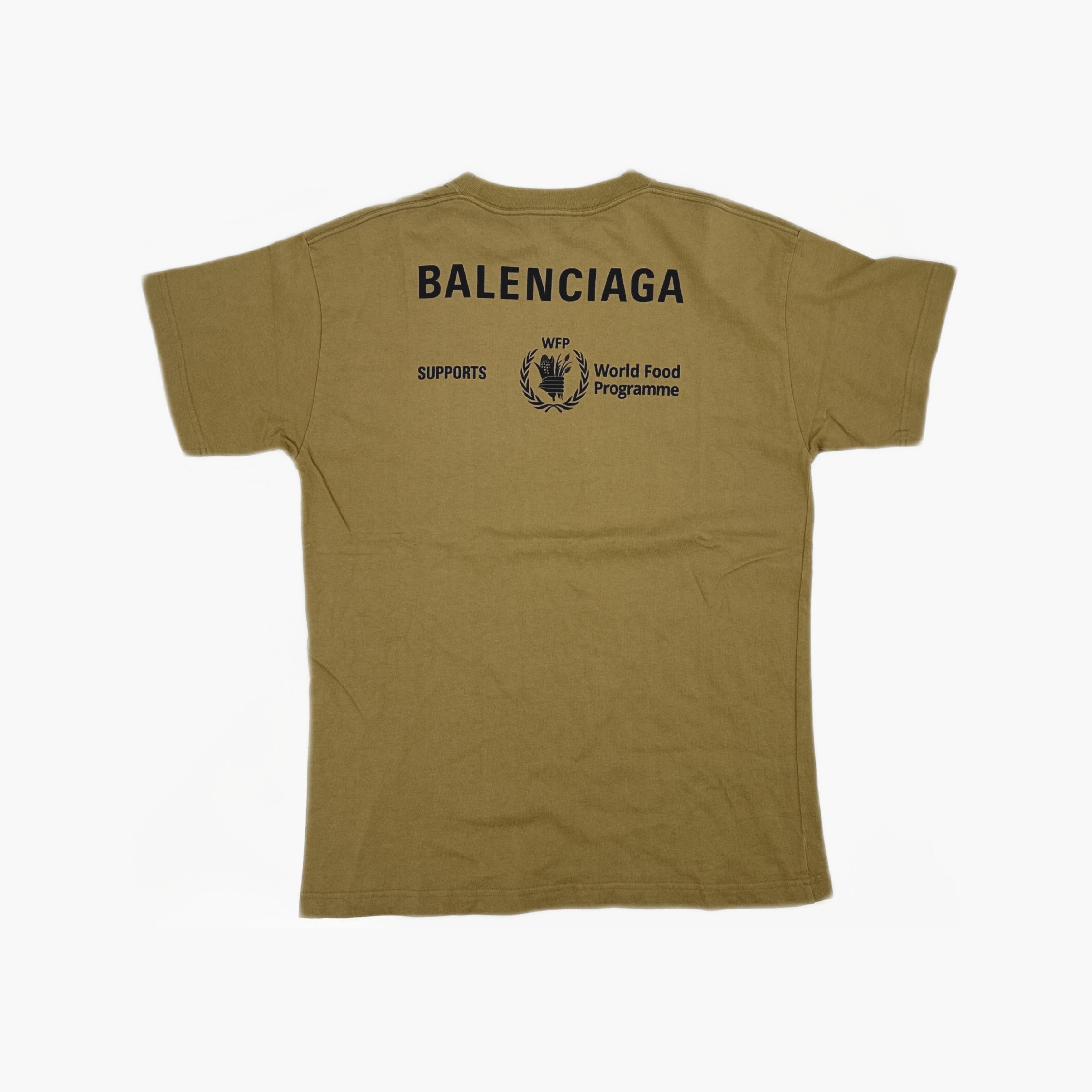 Balenciaga Balenciaga WFP Logo Print T-Shirt Size M Size M / US 6-8 / IT 42-44 - 3 Thumbnail