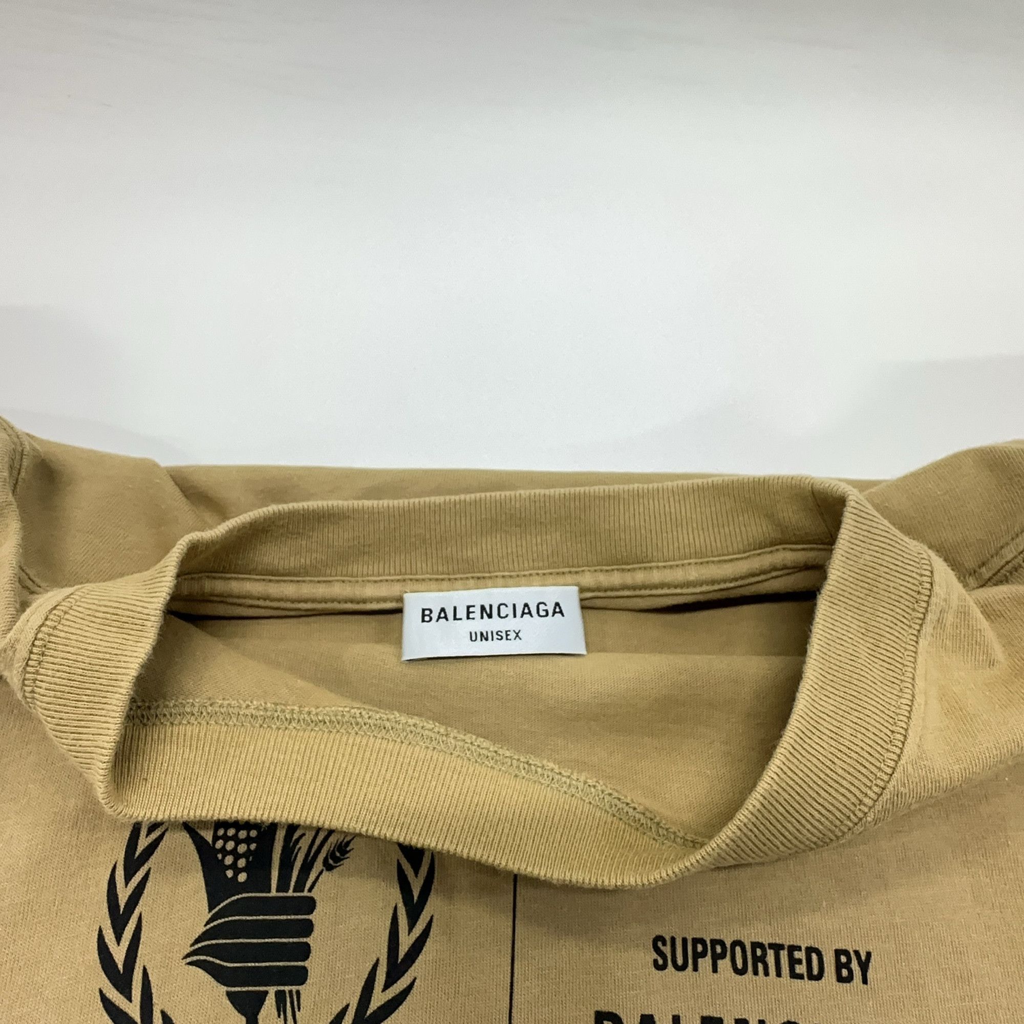 Balenciaga Balenciaga WFP Logo Print T-Shirt Size M Size M / US 6-8 / IT 42-44 - 7 Thumbnail