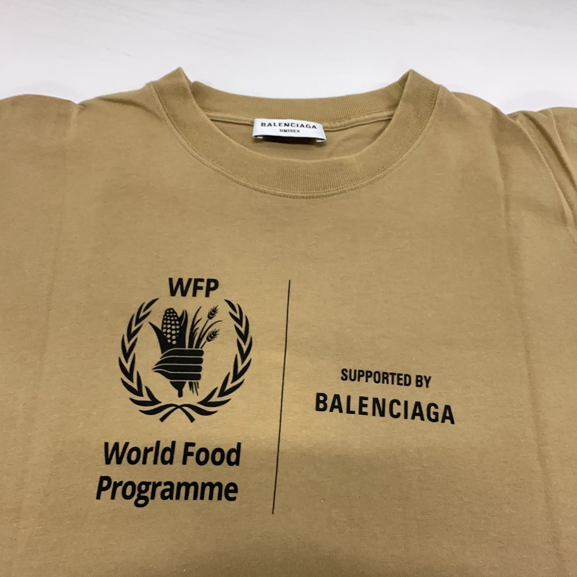 Balenciaga Balenciaga WFP Logo Print T-Shirt Size M Size M / US 6-8 / IT 42-44 - 8 Thumbnail