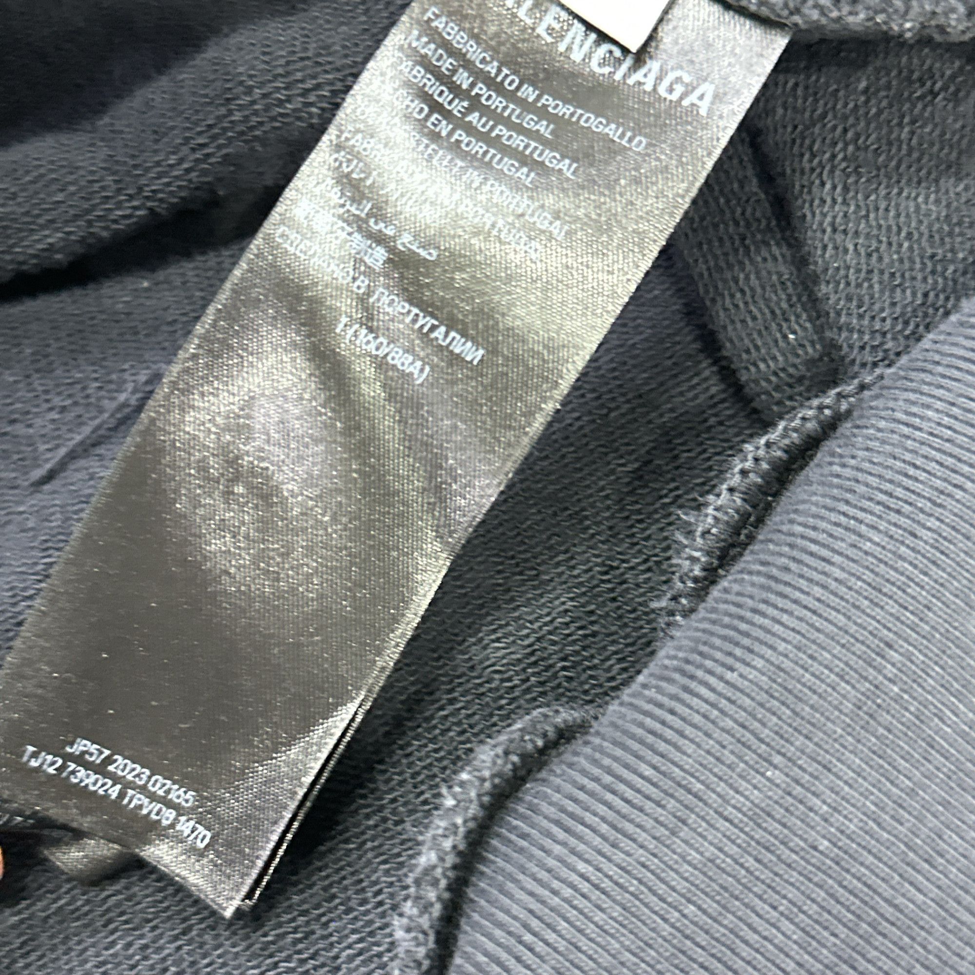 Balenciaga Balenciaga Logo Print Hoodie Size 1 Size US S / EU 44-46 / 1 - 6 Thumbnail