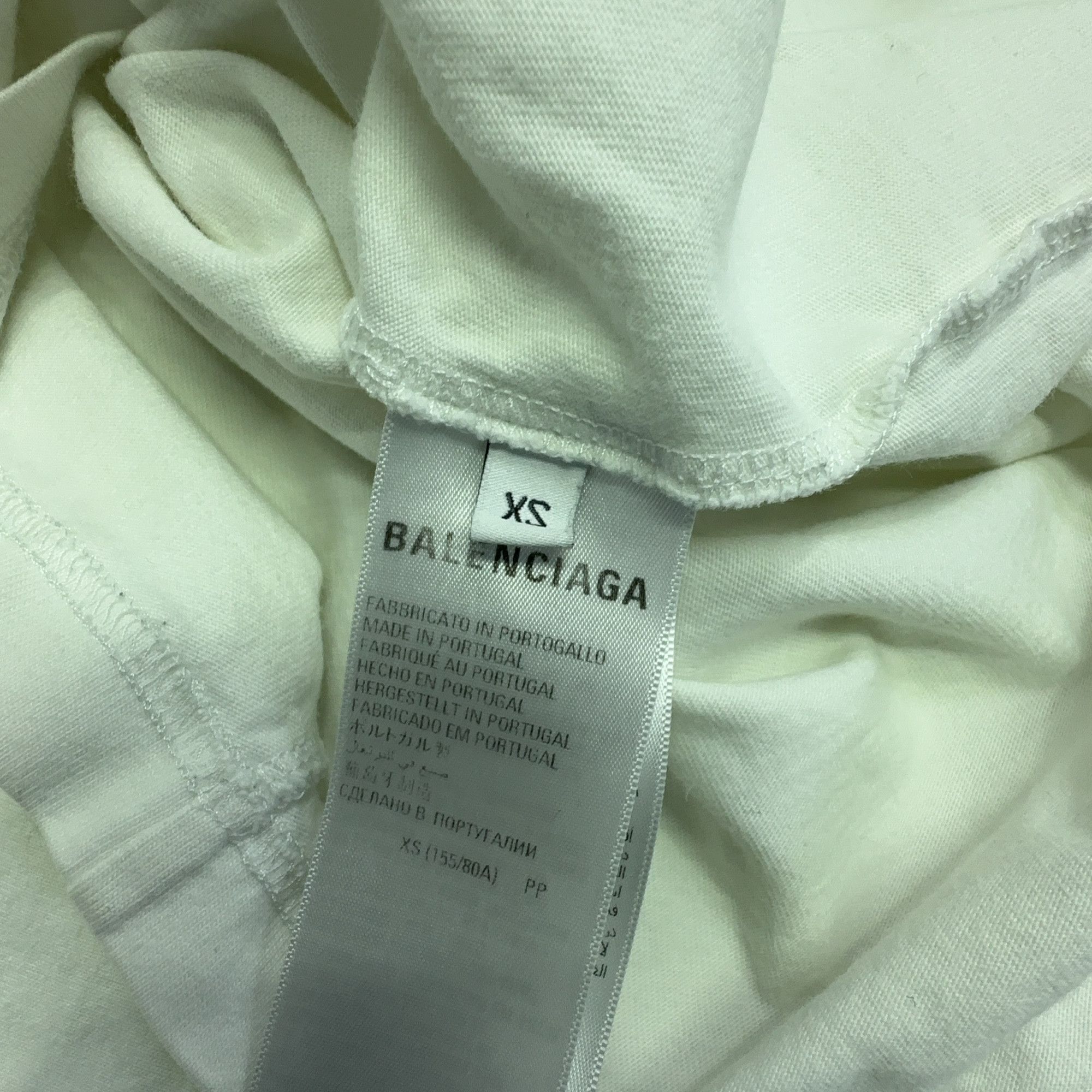 Balenciaga Balenciaga WFP Logo Graphic T-Shirt XS Size XS / US 0-2 / IT 36-38 - 7 Thumbnail