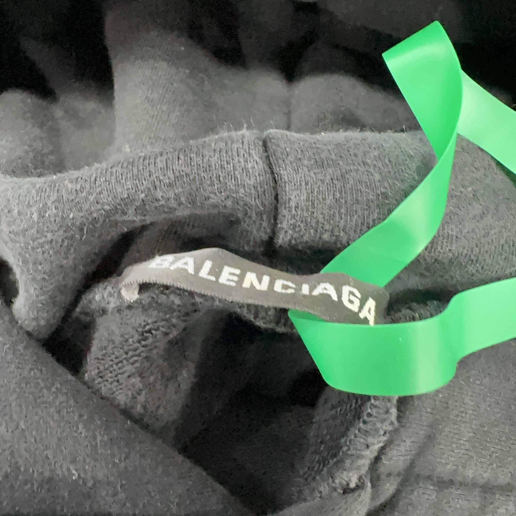 Balenciaga Balenciaga Crew Logo Print Hoodie Size M Size US M / EU 48-50 / 2 - 5 Thumbnail