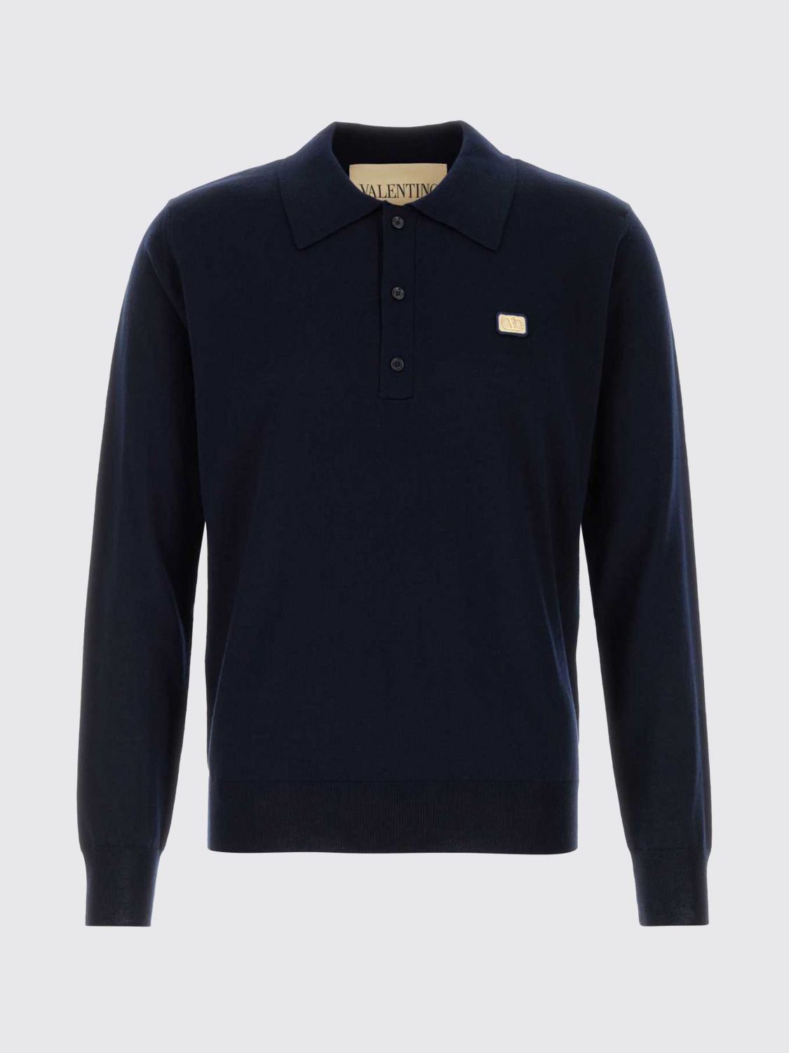 Valentino Valentino Polo Shirt Men Navy Size US XL / EU 56 / 4 - 2 Thumbnail