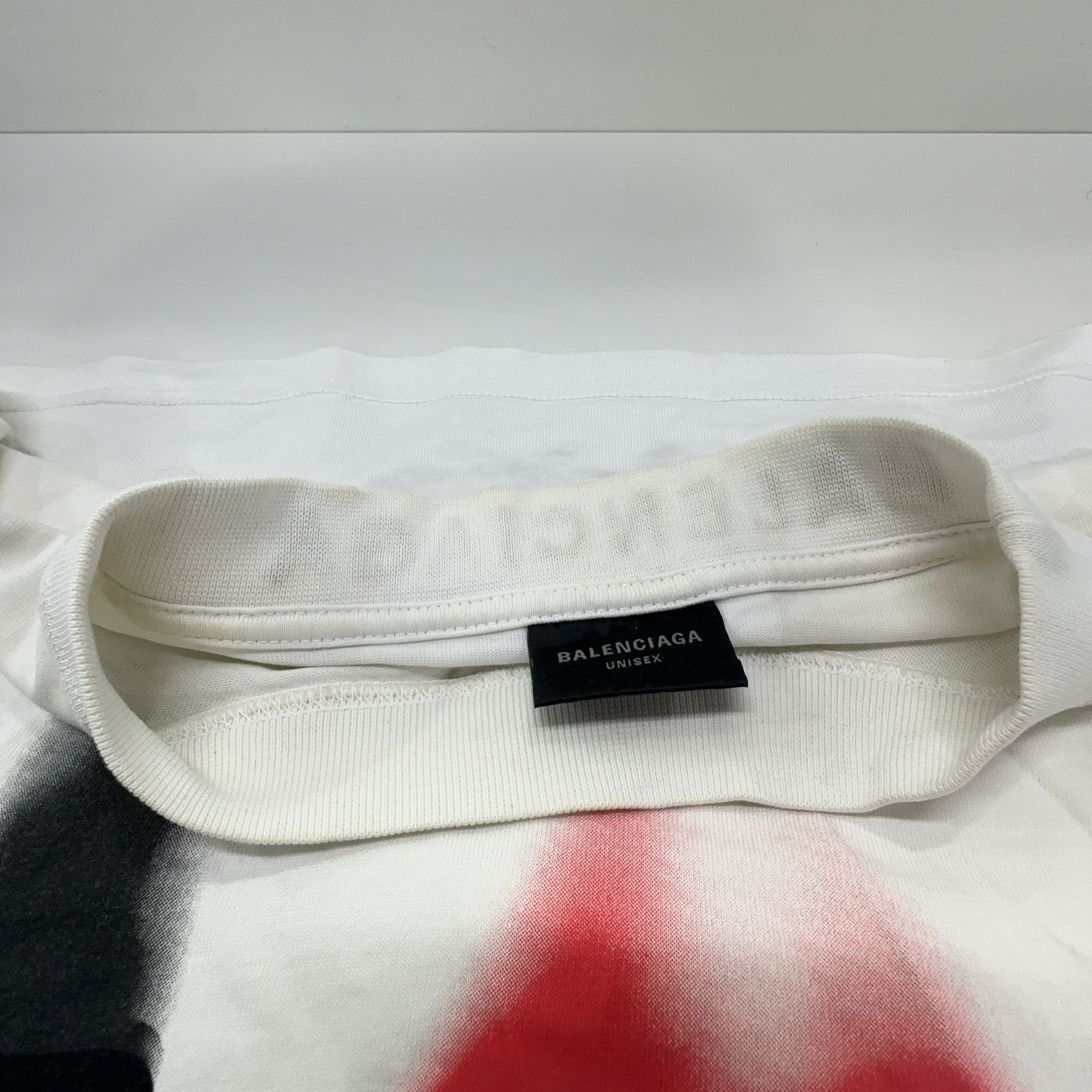 Balenciaga Balenciaga SS23 Heart Print T-Shirt M Size US M / EU 48-50 / 2 - 7 Thumbnail