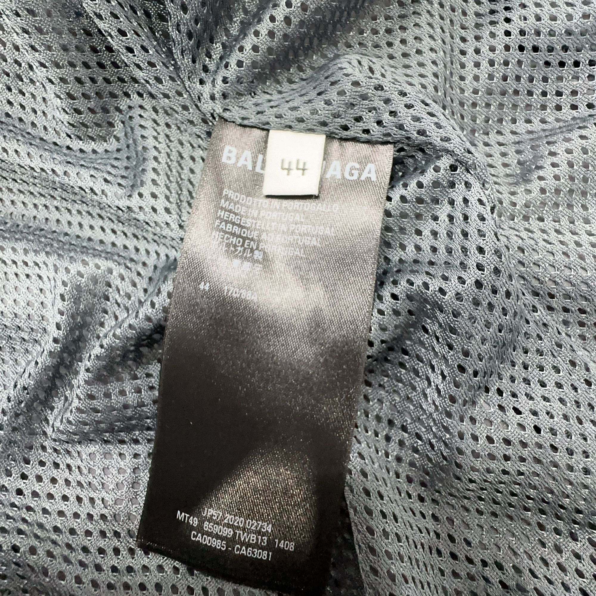 Balenciaga Balenciaga Logo Oversized Zip-up Jacket Size 44 Size US S / EU 44-46 / 1 - 4 Thumbnail