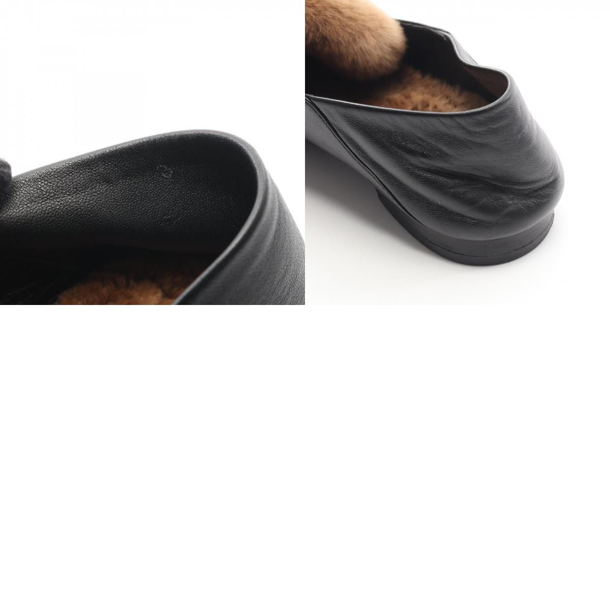 Louis Vuitton Louis Vuitton Louis Vuitton Leather Loafers Leather Shoes DUTY FREE for USA Size ONE SIZE - 10 Thumbnail