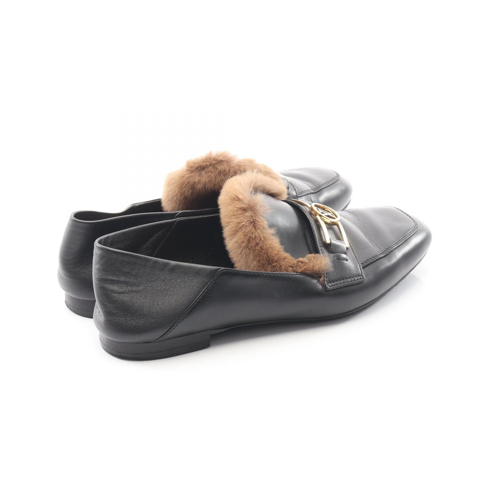 Louis Vuitton Louis Vuitton Louis Vuitton Leather Loafers Leather Shoes DUTY FREE for USA Size ONE SIZE - 2 Thumbnail