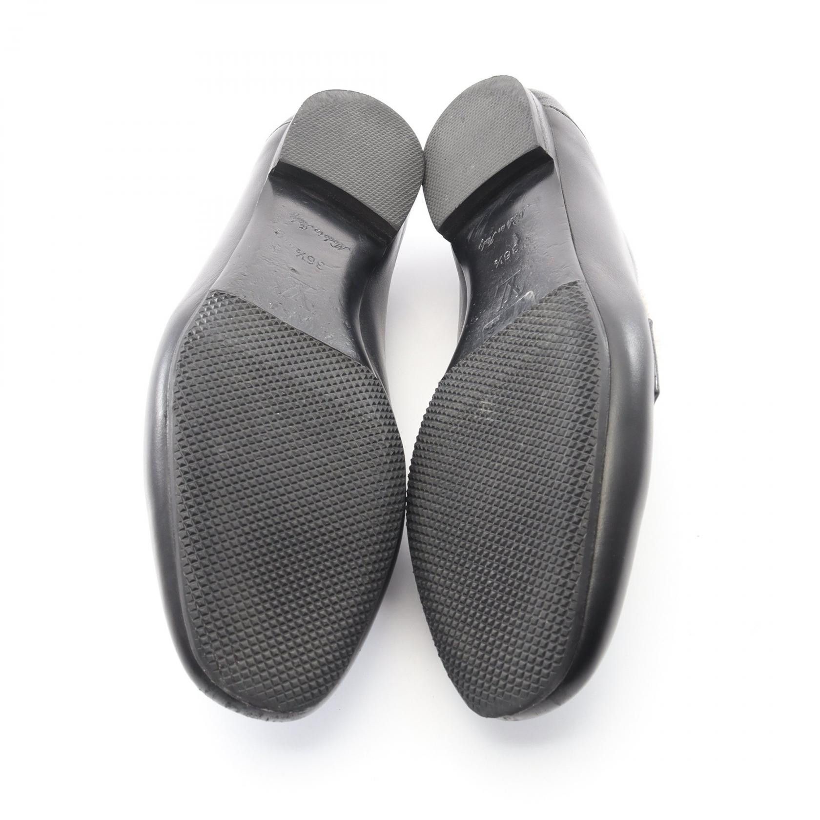 Louis Vuitton Louis Vuitton Louis Vuitton Leather Loafers Leather Shoes DUTY FREE for USA Size ONE SIZE - 4 Thumbnail