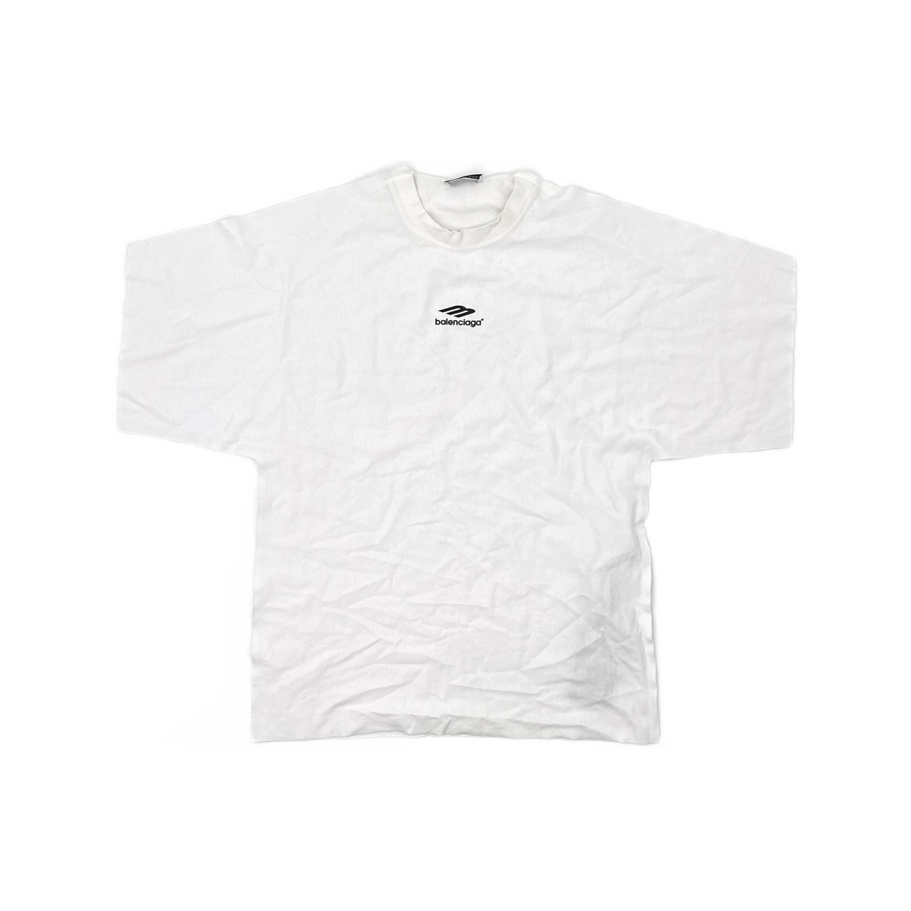 Balenciaga Balenciaga Logo Print T-Shirt US S Size US S / EU 44-46 / 1 - 2 Thumbnail