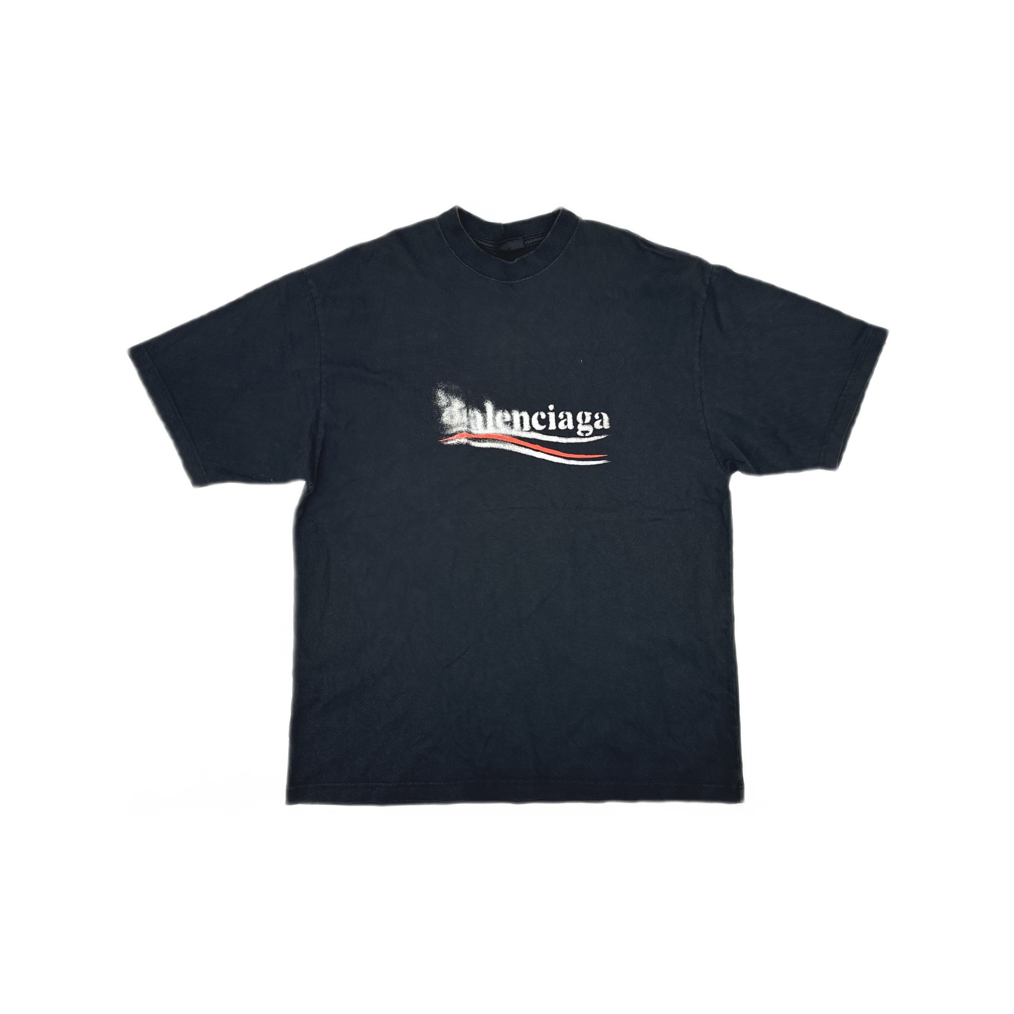 Balenciaga Balenciaga SS24 Logo Print T-Shirt US M Size US M / EU 48-50 / 2 - 2 Thumbnail