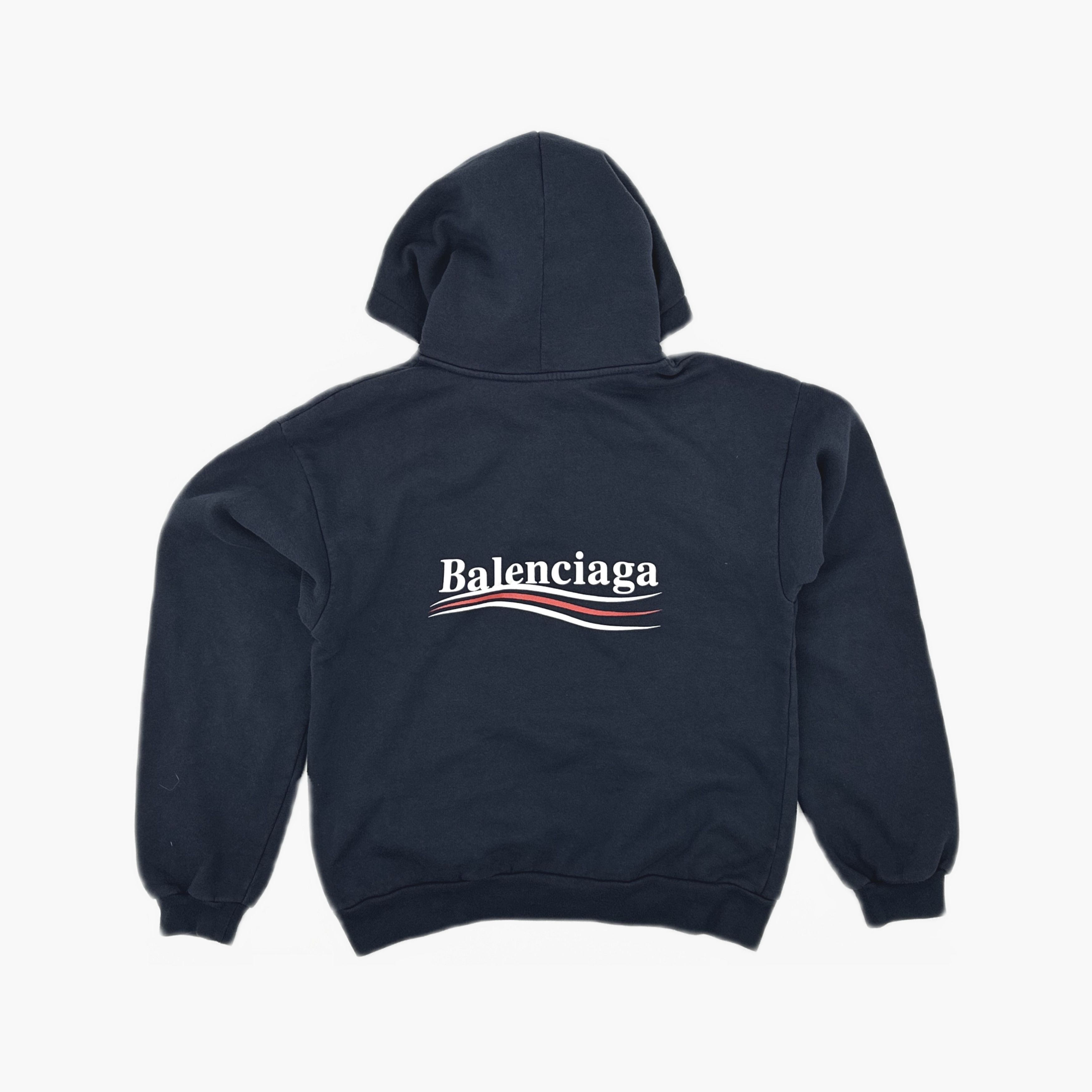 Balenciaga Balenciaga Political Campaign Hoodie XS Size US XS / EU 42 / 0 - 3 Thumbnail