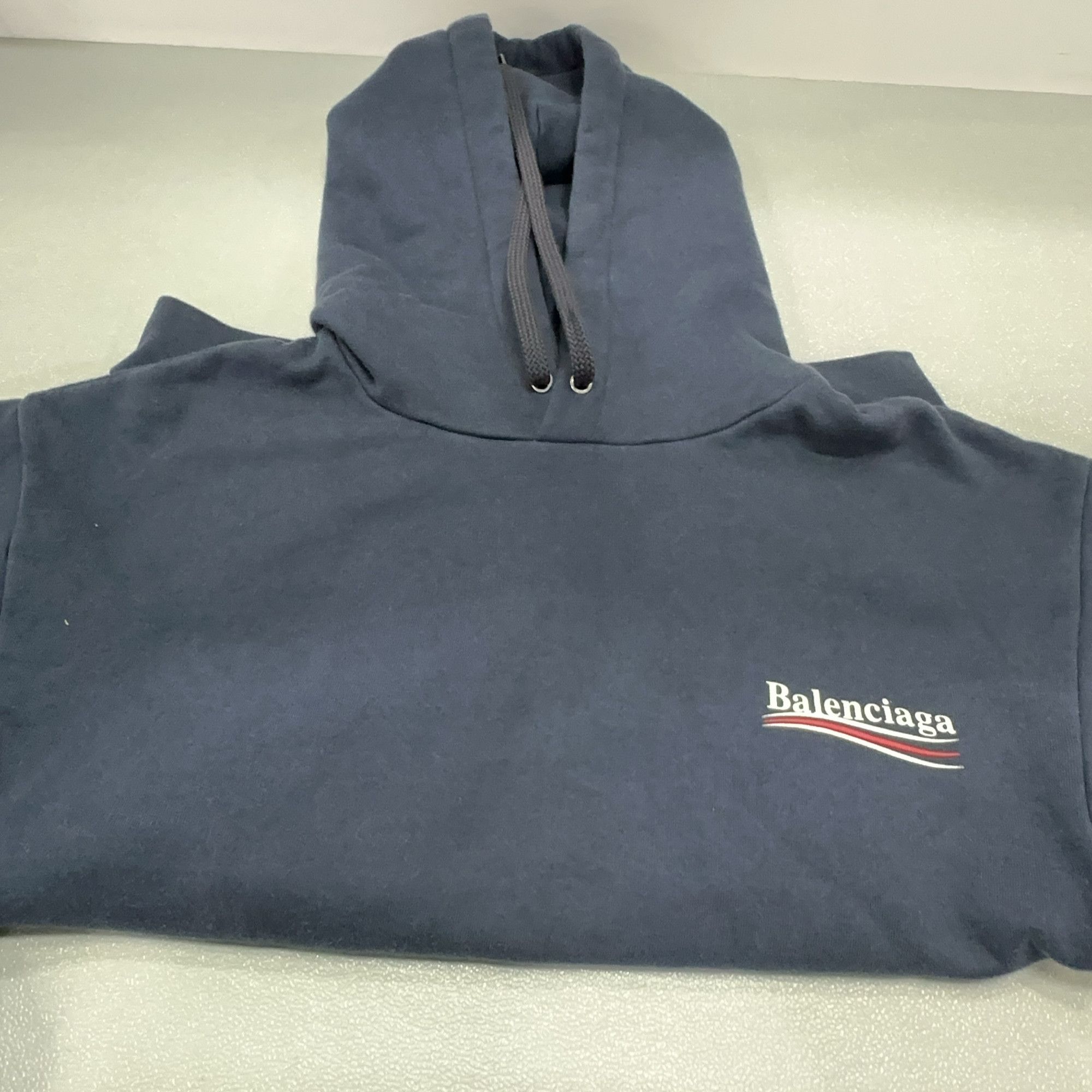 Balenciaga Balenciaga Political Campaign Hoodie XS Size US XS / EU 42 / 0 - 9 Thumbnail