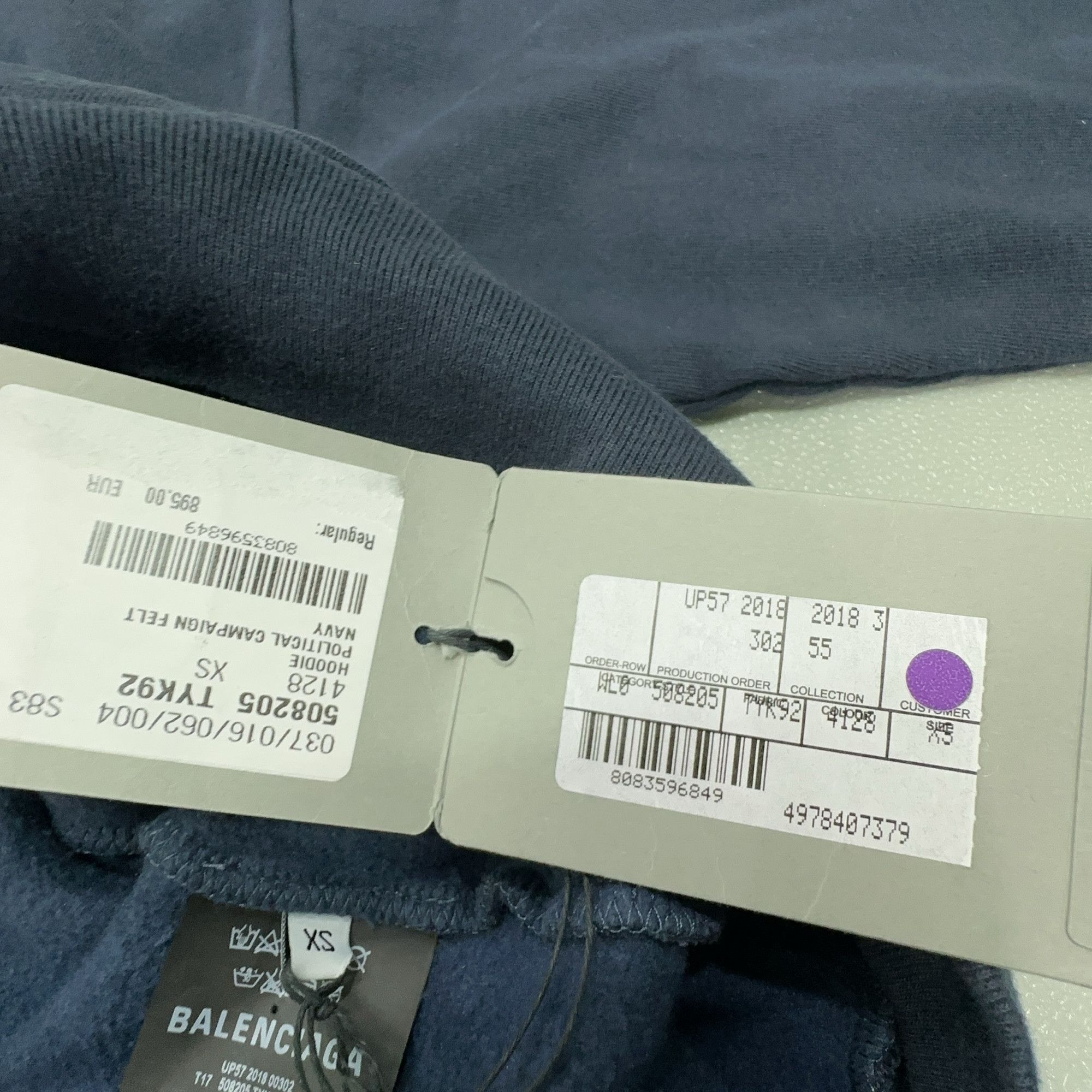 Balenciaga Balenciaga Political Campaign Hoodie XS Size US XS / EU 42 / 0 - 4 Thumbnail