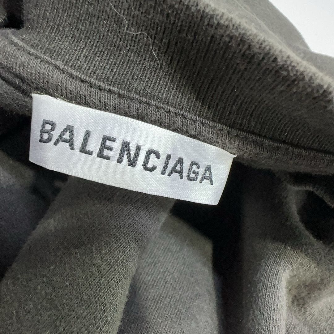 Balenciaga Balenciaga Washed Logo Sweatshirt Size M Size US M / EU 48-50 / 2 - 6 Thumbnail