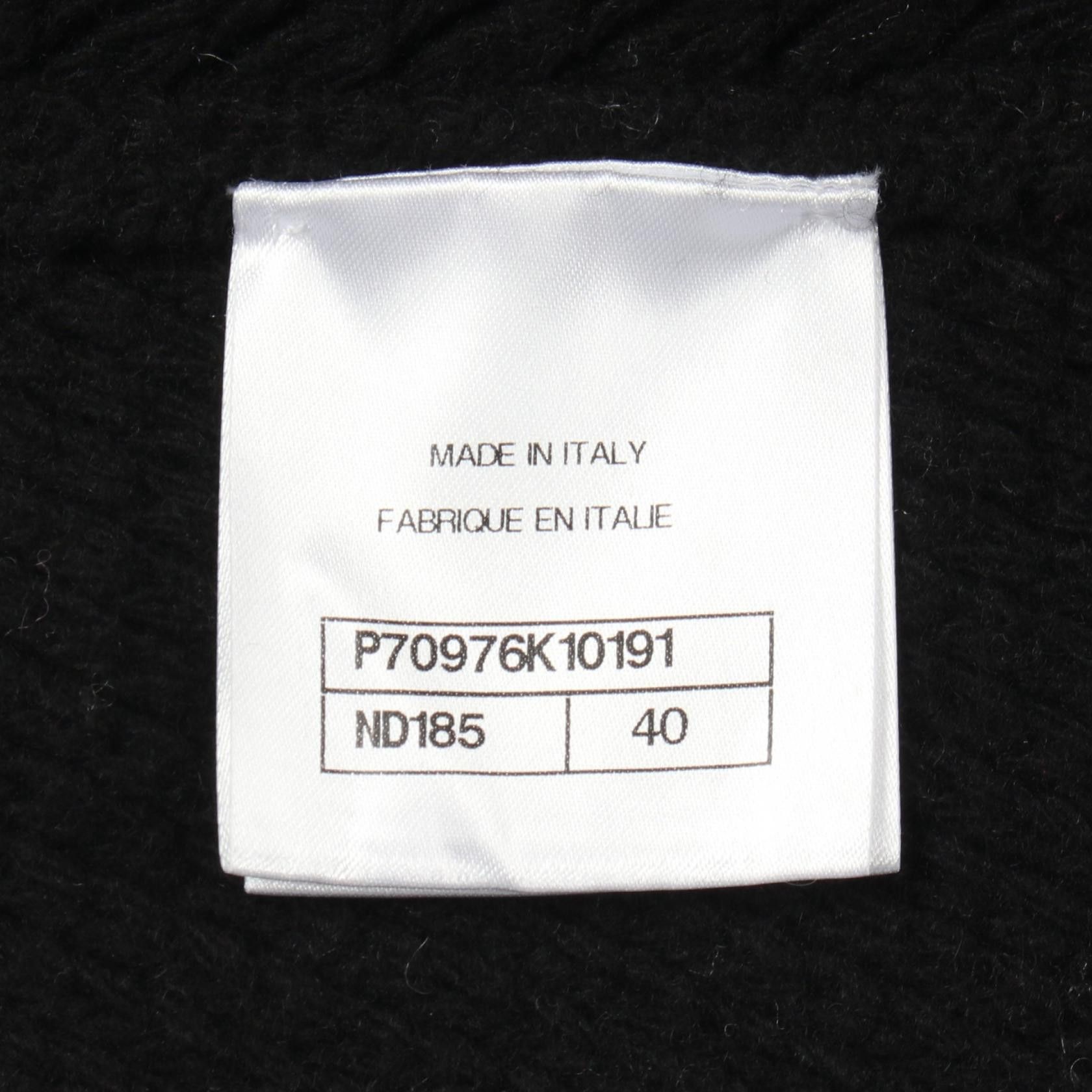 Chanel Chanel Chanel Coco Mark Wool Cashmere Top Textile Tops P70976K10191 DUTY FREE for USA Size ONE SIZE - 5 Thumbnail