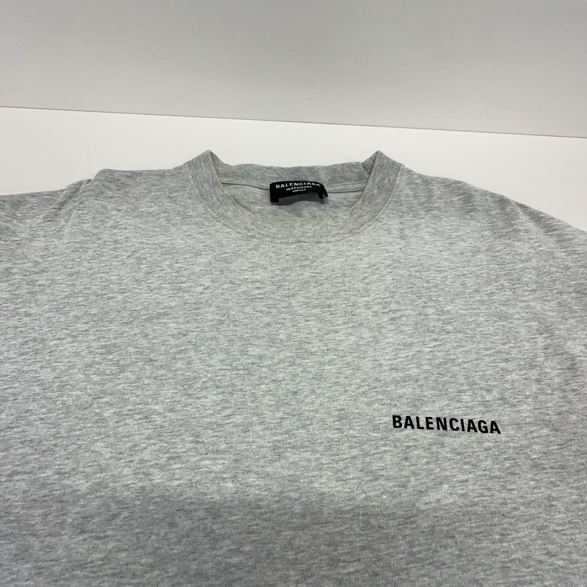 Balenciaga Balenciaga Logo Print Vintage Jersey T-Shirt S Size US S / EU 44-46 / 1 - 8 Thumbnail
