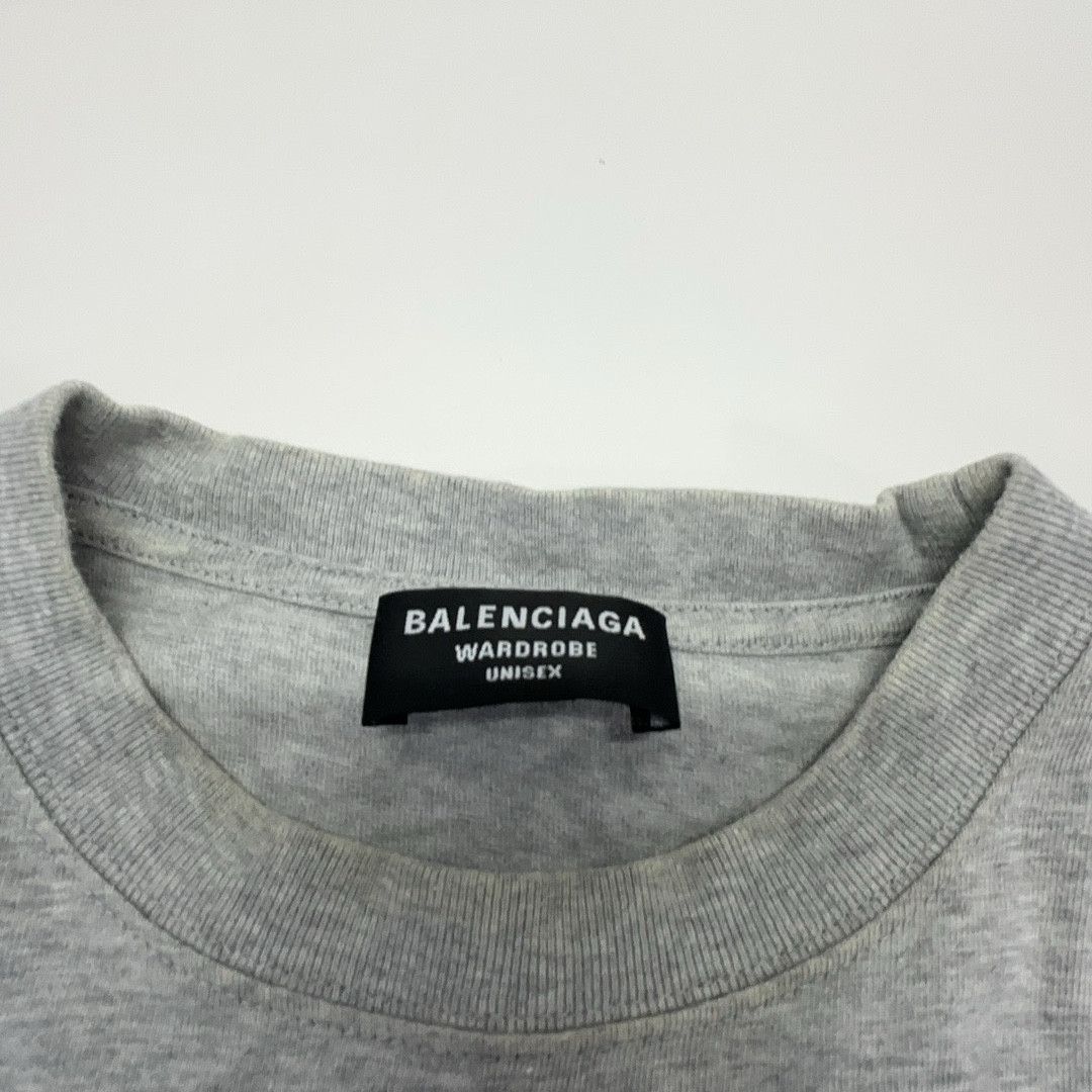 Balenciaga Balenciaga Logo Print Vintage Jersey T-Shirt S Size US S / EU 44-46 / 1 - 6 Thumbnail