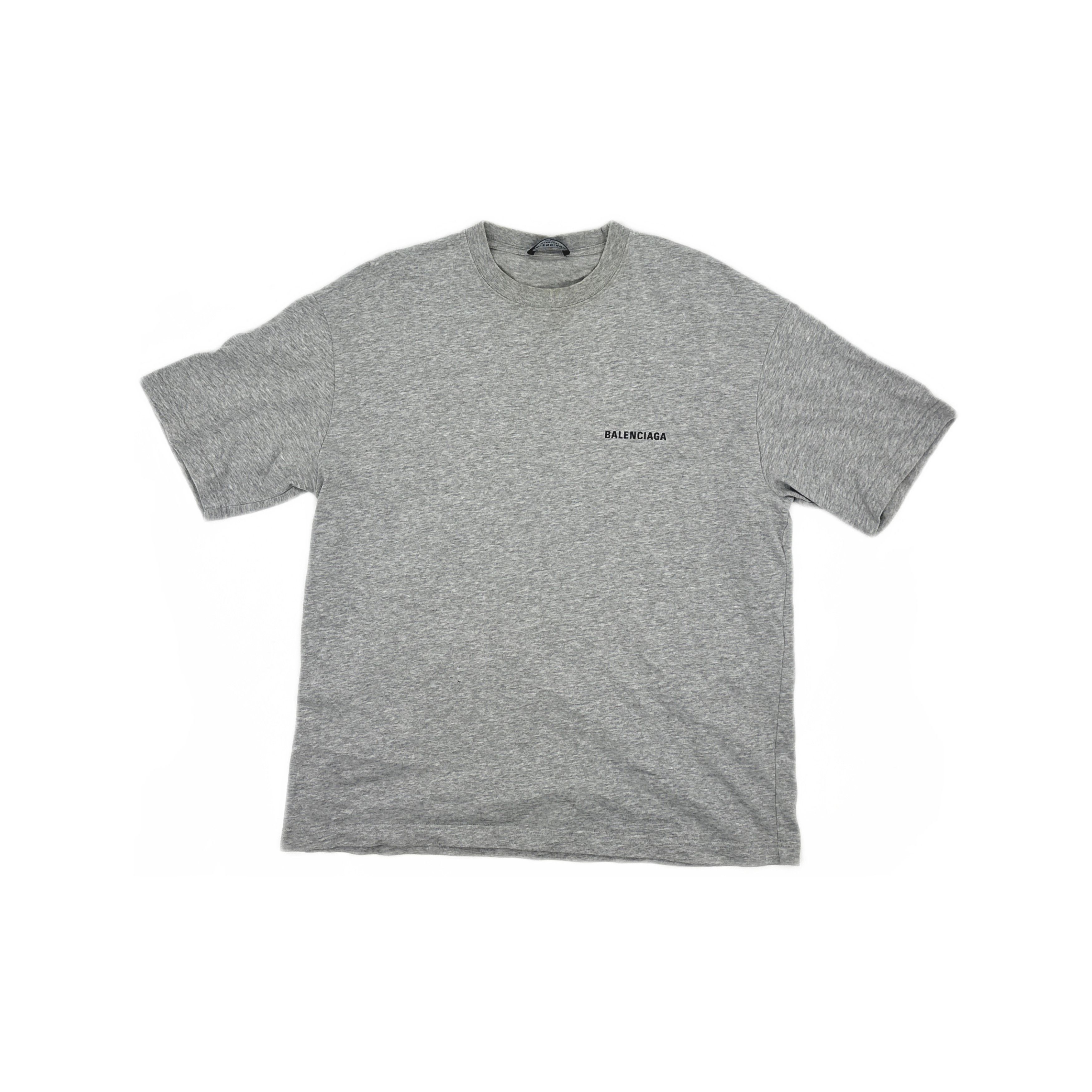 Balenciaga Balenciaga Logo Print Vintage Jersey T-Shirt S Size US S / EU 44-46 / 1 - 2 Thumbnail