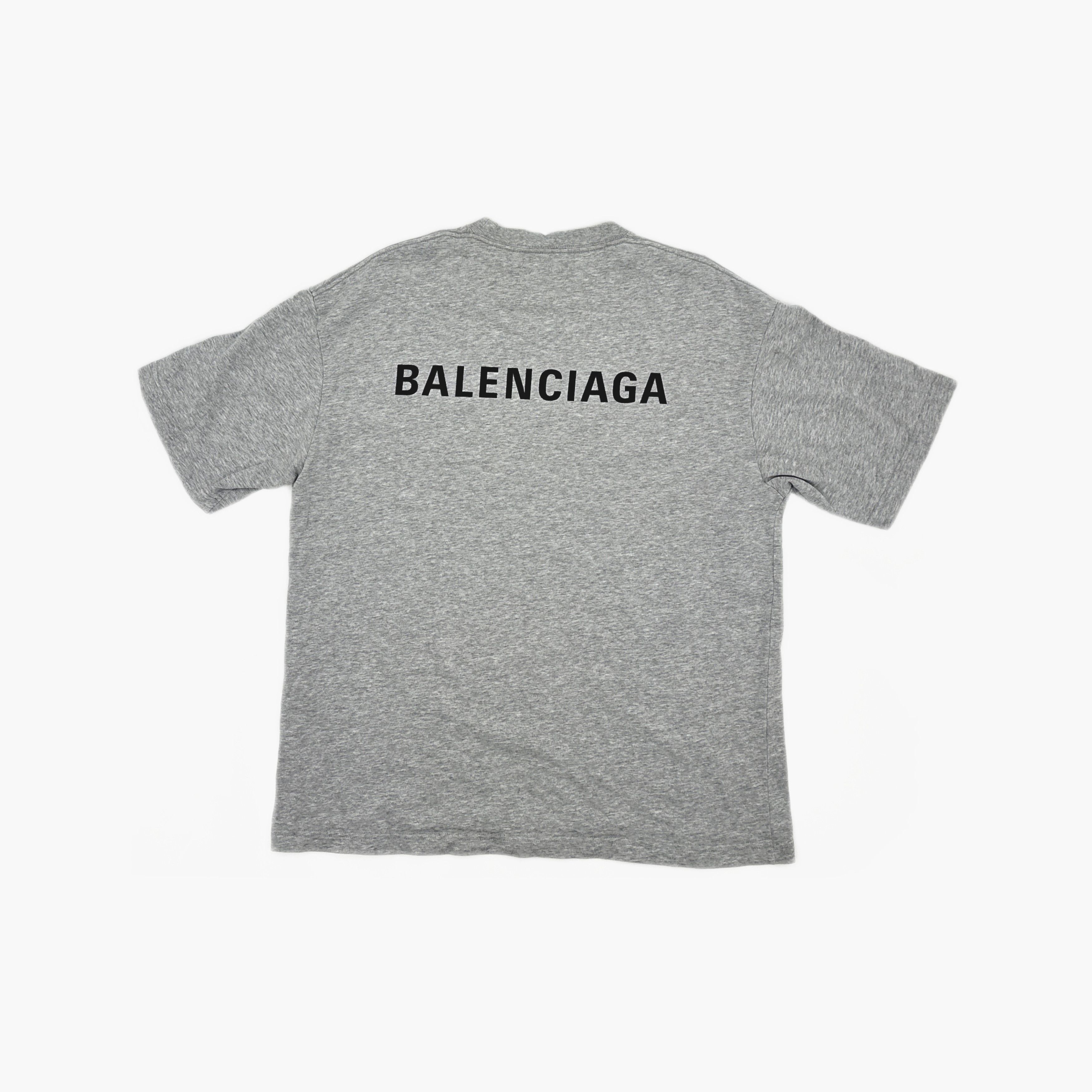 Balenciaga Balenciaga Logo Print Vintage Jersey T-Shirt S Size US S / EU 44-46 / 1 - 3 Thumbnail