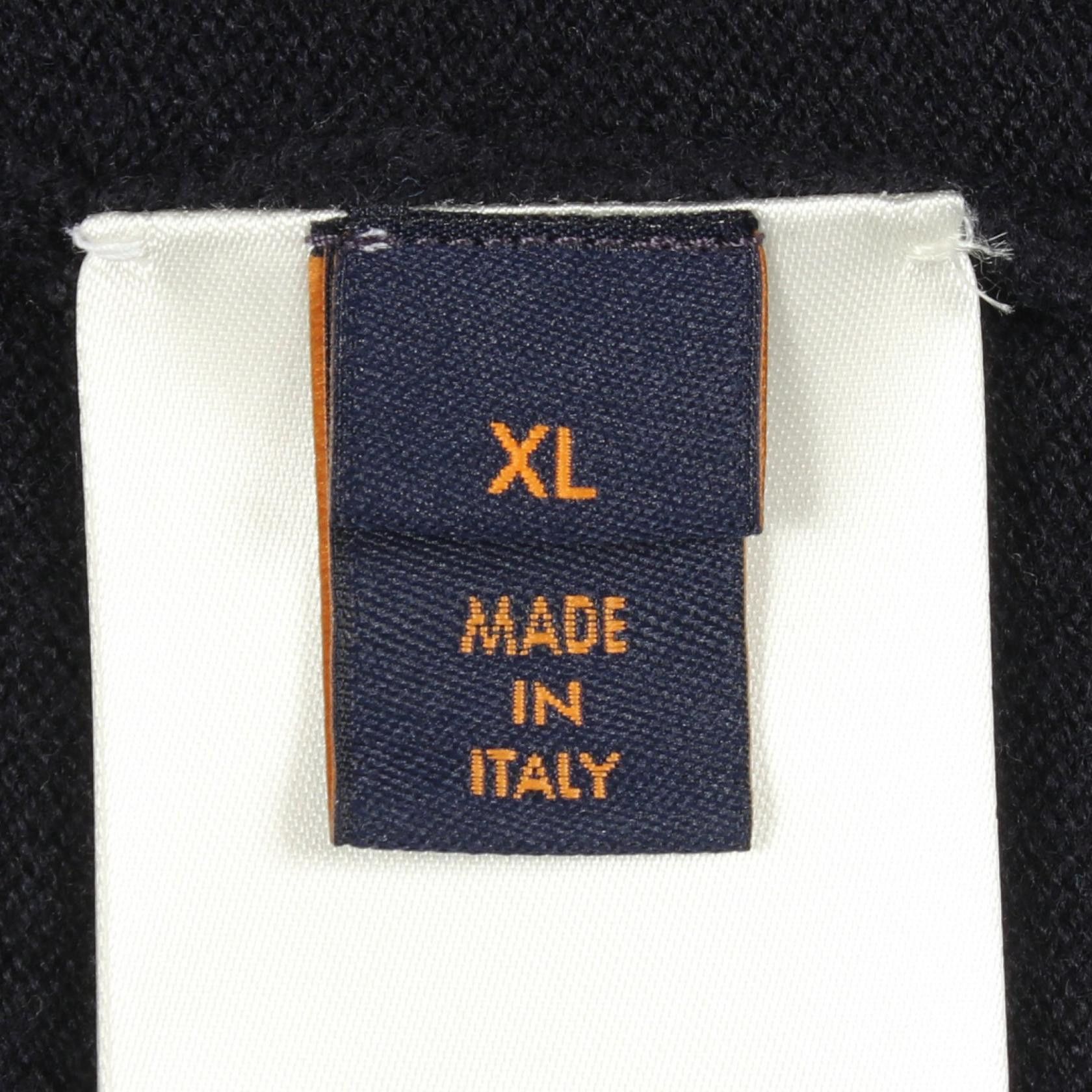 Louis Vuitton Louis Vuitton Louis Vuitton Monogram Sleeve Wool Cashmere Knitwear Textile Tops RM231Q R93 HON42W DUTY FREE for USA Size ONE SIZE - 4 Thumbnail