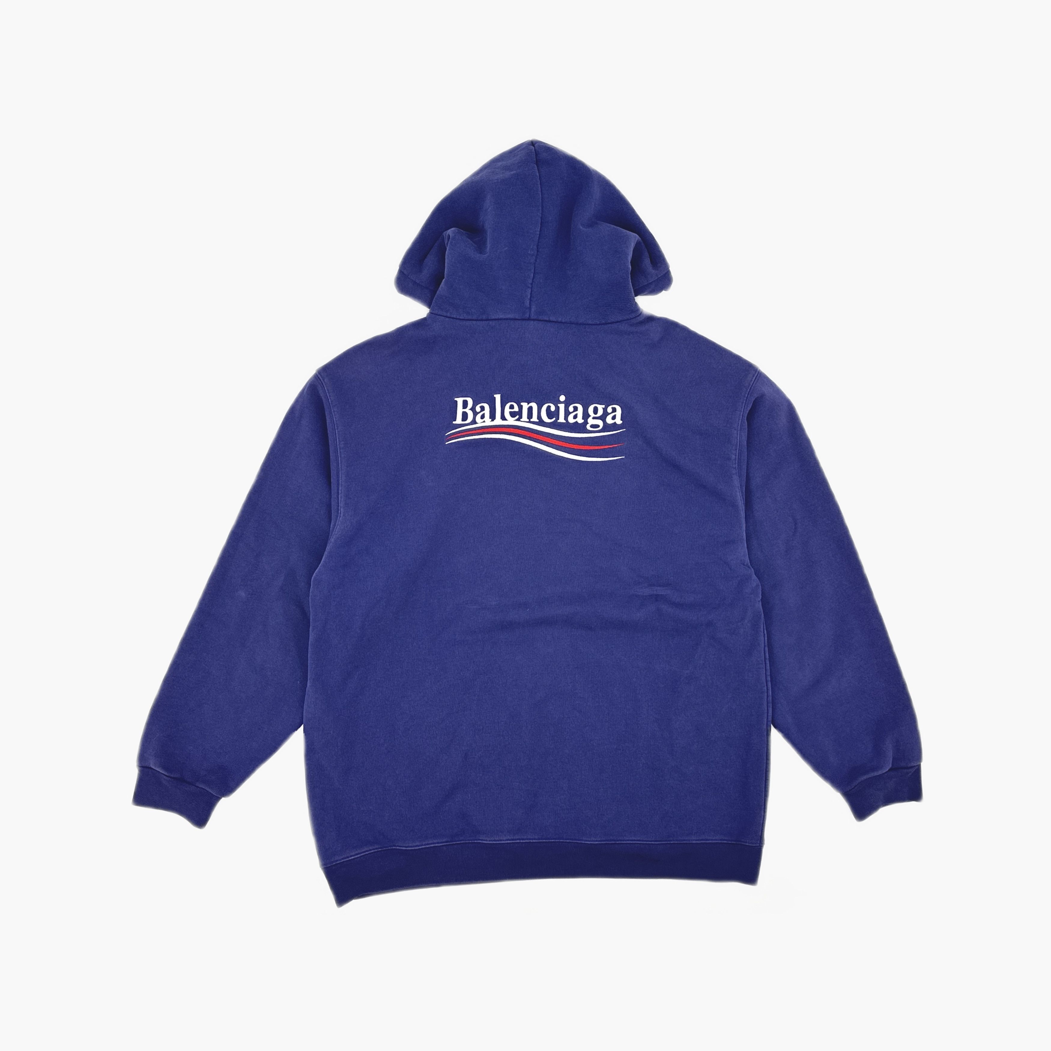 Balenciaga Balenciaga Political Campaign Hoodie Size L Size US L / EU 52-54 / 3 - 3 Thumbnail
