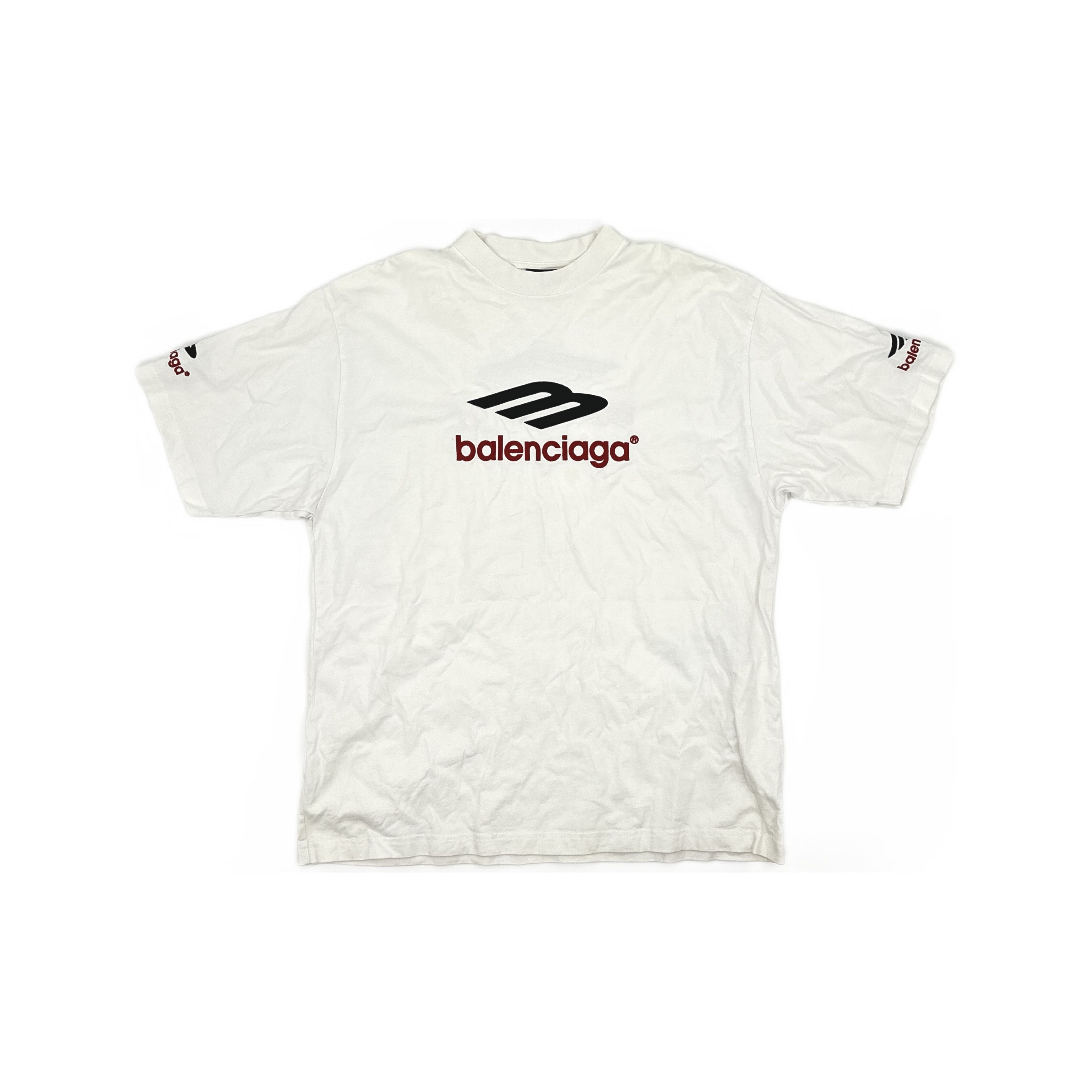 Balenciaga Balenciaga 3B Sports Icon Logo T-Shirt Size L Size US L / EU 52-54 / 3 - 2 Thumbnail