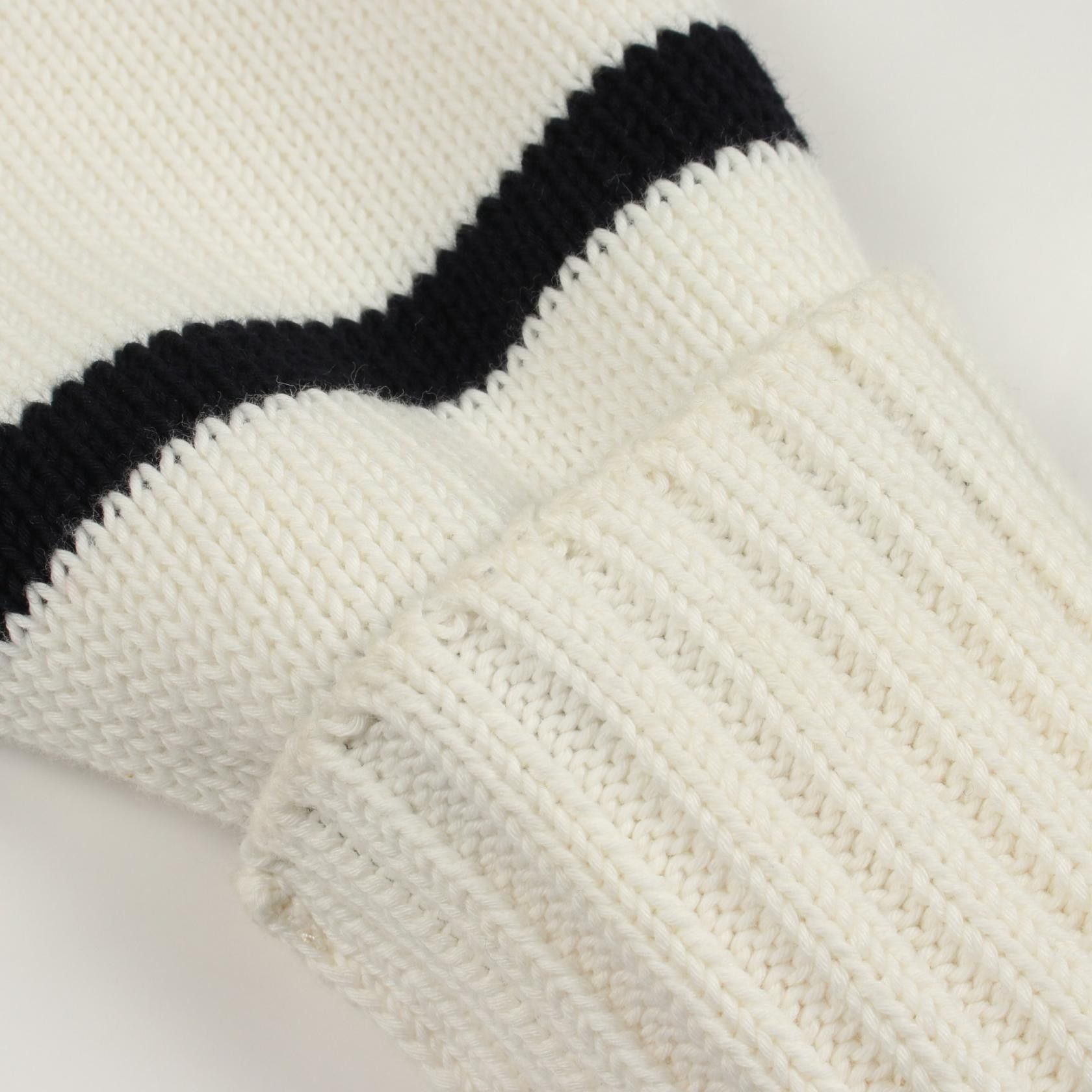 Moncler Moncler Moncler Cotton Knit Top Textile Tops 9C00002 DUTY FREE for USA Size ONE SIZE - 8 Thumbnail