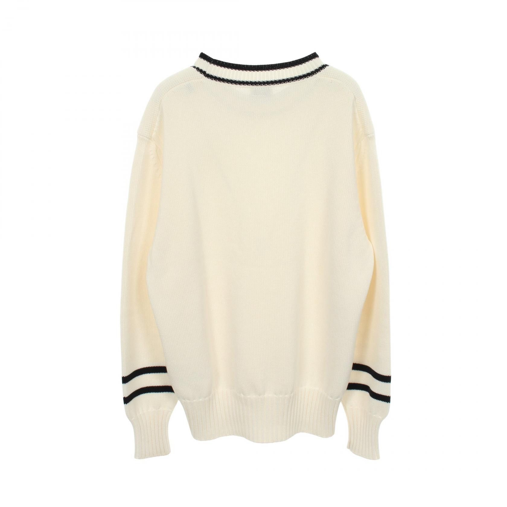 Moncler Moncler Moncler Cotton Knit Top Textile Tops 9C00002 DUTY FREE for USA Size ONE SIZE - 2 Thumbnail