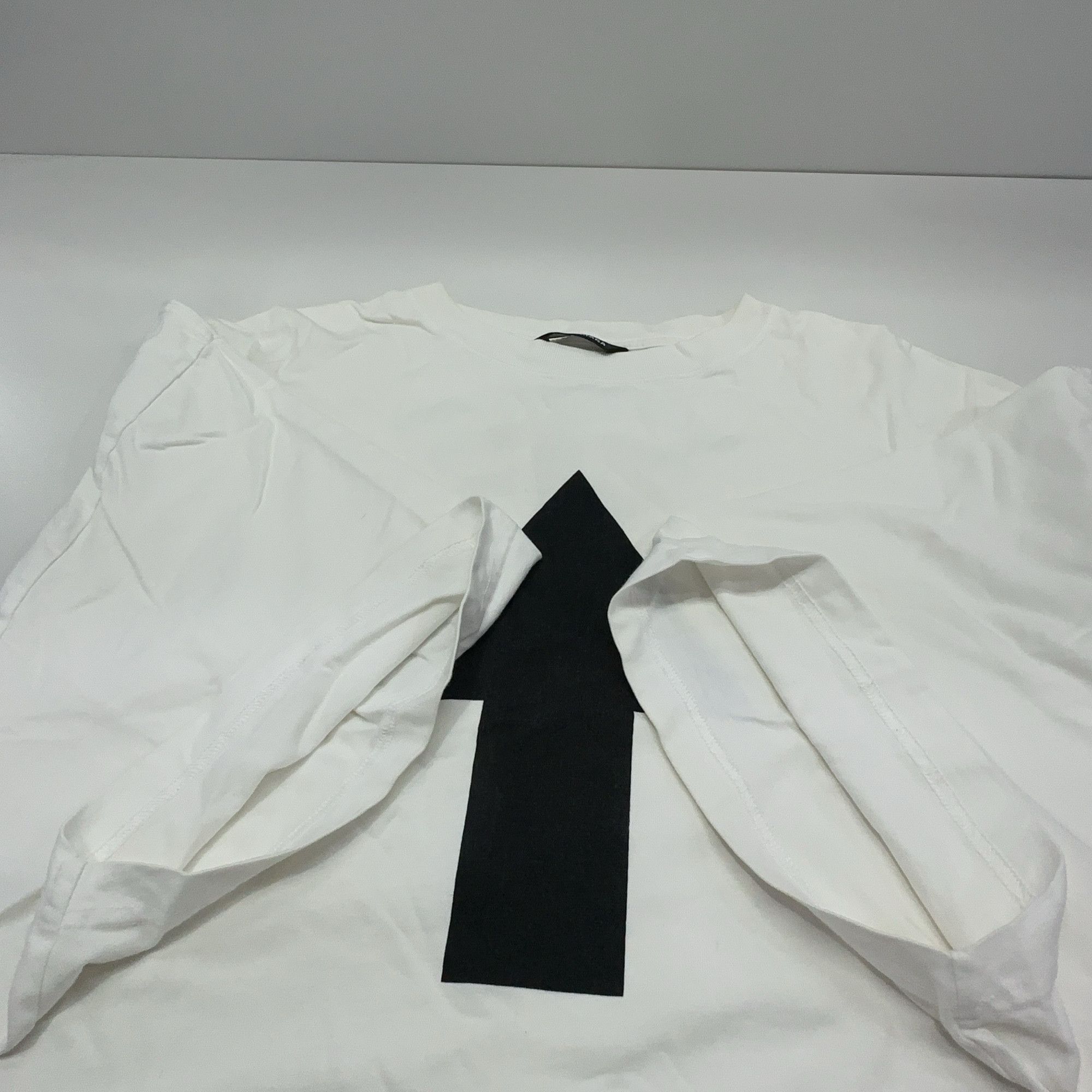 Balenciaga Balenciaga Arrow Graphic T-Shirt White Size M Size US M / EU 48-50 / 2 - 10 Thumbnail
