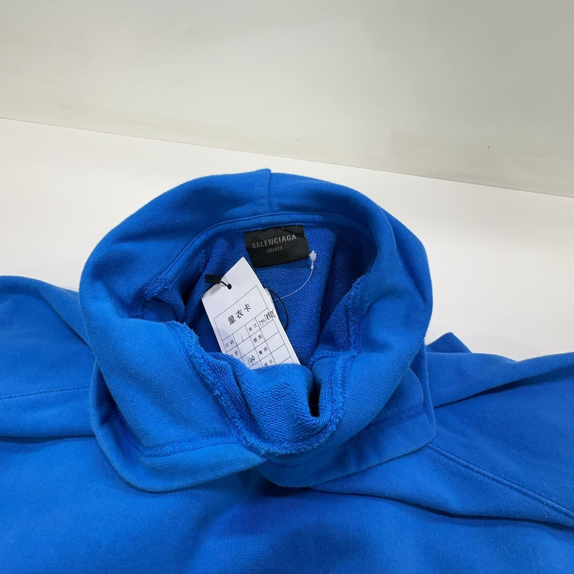 Balenciaga Balenciaga Logo Embroidered Hoodie Size 1 Size US S / EU 44-46 / 1 - 7 Thumbnail