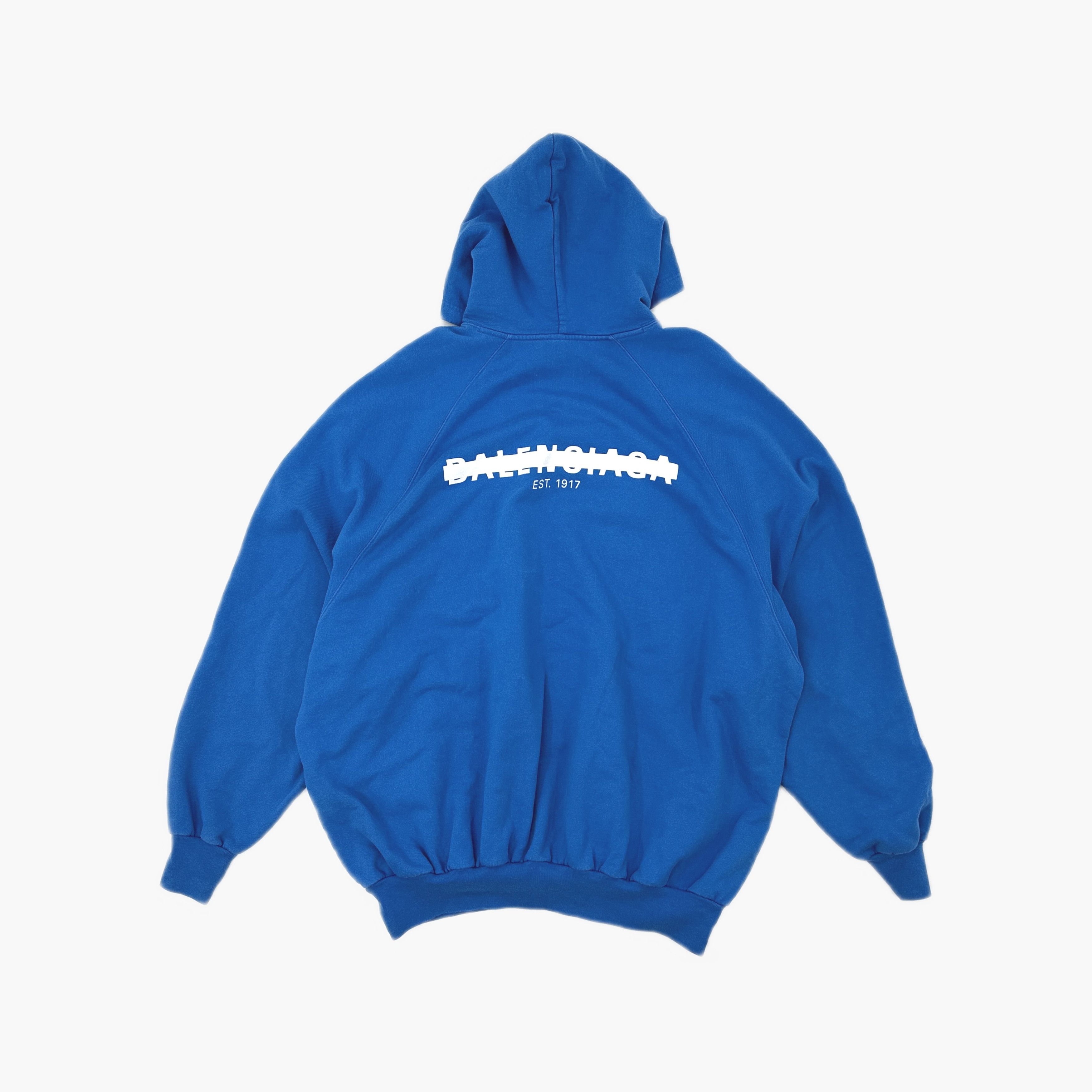 Balenciaga Balenciaga Logo Embroidered Hoodie Size 1 Size US S / EU 44-46 / 1 - 3 Thumbnail