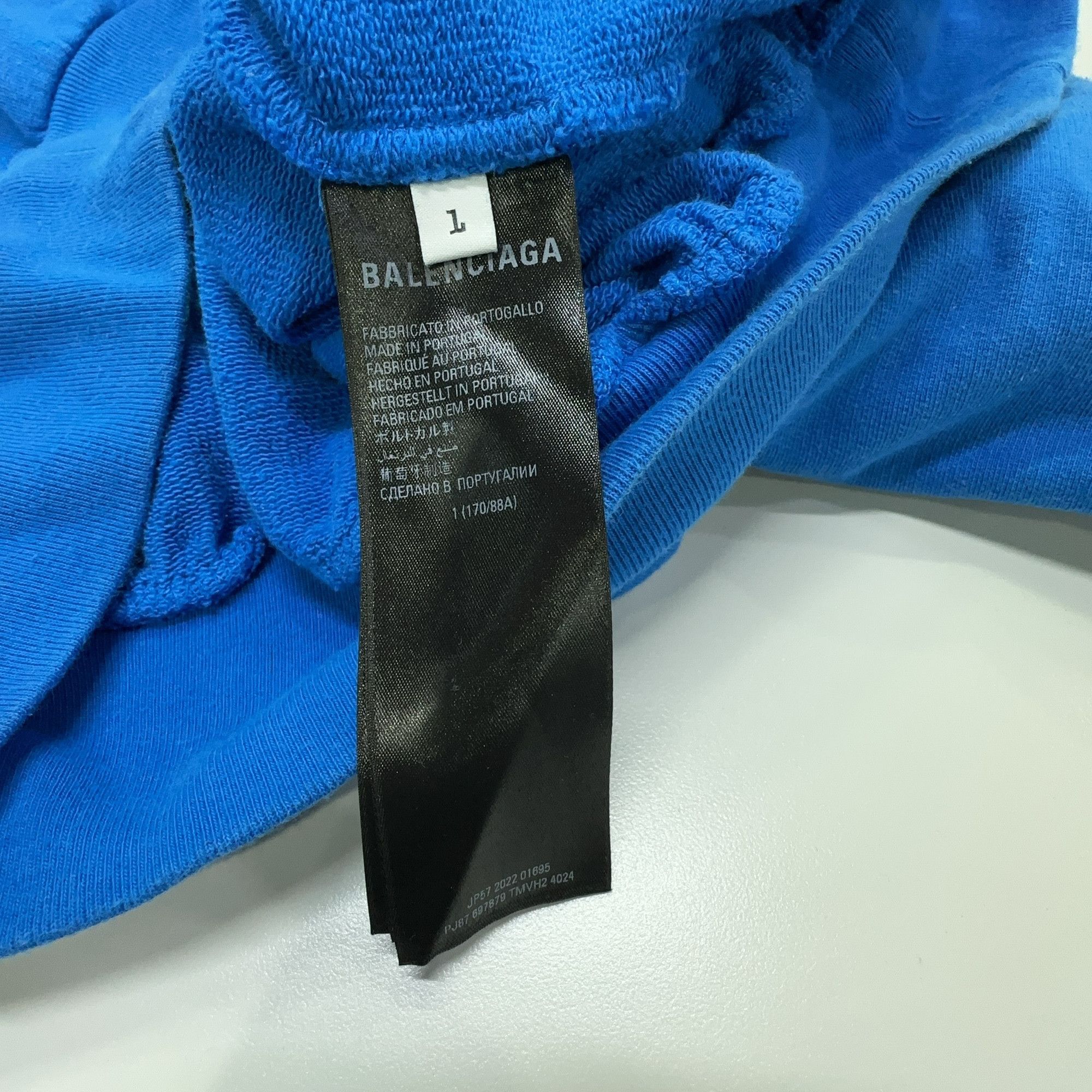 Balenciaga Balenciaga Logo Embroidered Hoodie Size 1 Size US S / EU 44-46 / 1 - 4 Thumbnail