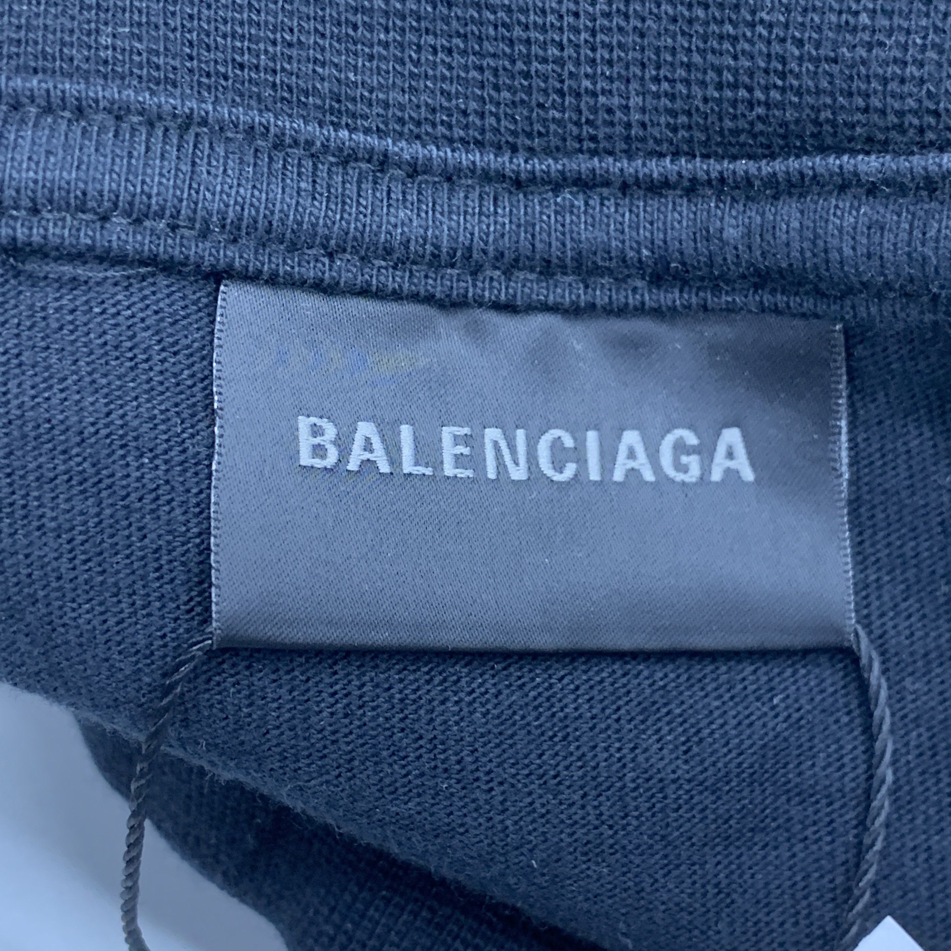 Balenciaga Balenciaga FW23 Logo T-Shirt L Size L / US 10 / IT 46 - 4 Thumbnail